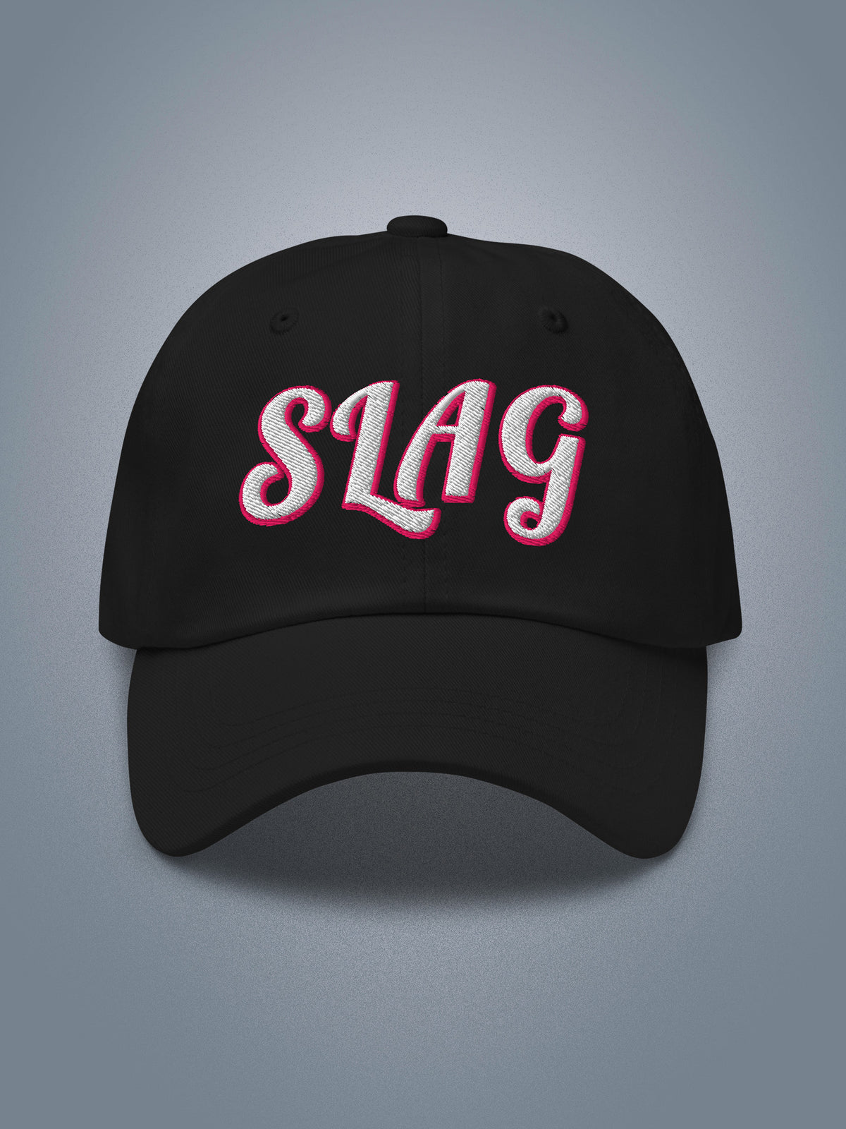 Slag Embroidered Dad Hat