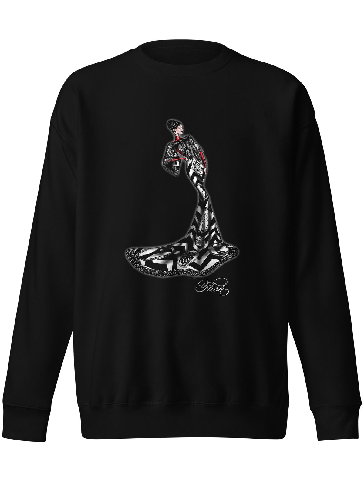 Flesh - RU R YA Fashion Sweatshirt