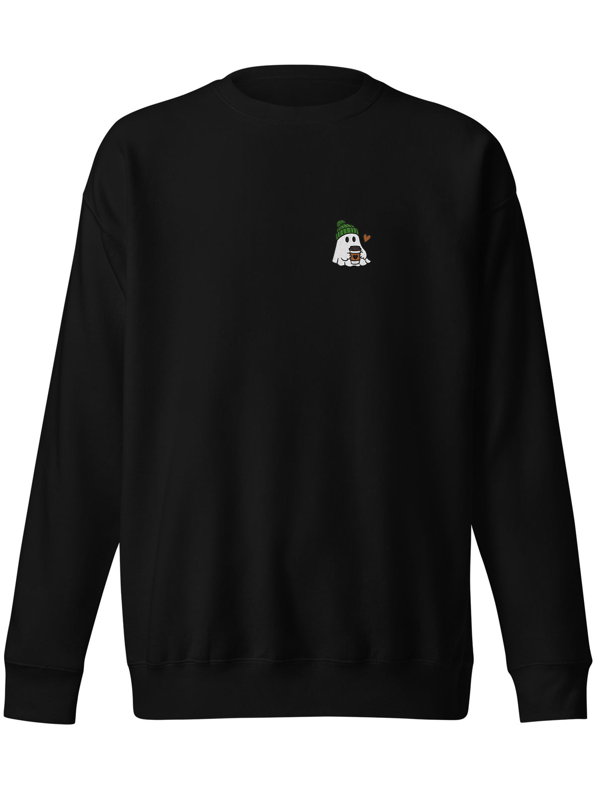 Latte Ghost Embroidered Sweatshirt, photo 5