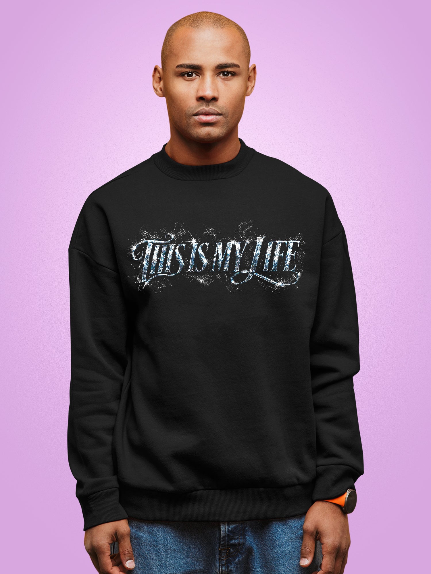 Heffa Trott - This Is My Life Slogan Sweatshirt