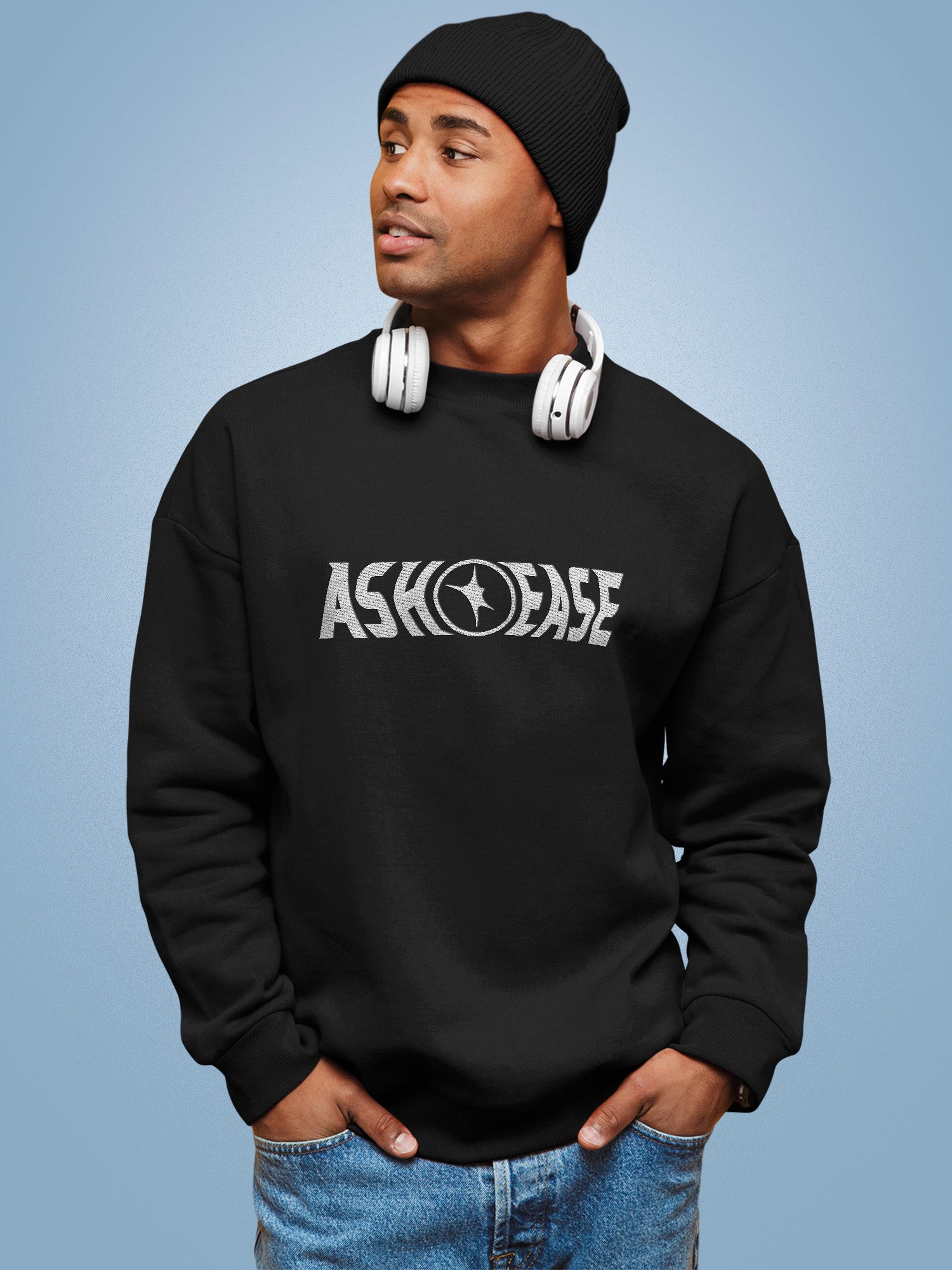 Ash Ease - Icon Embroidered Sweatshirt