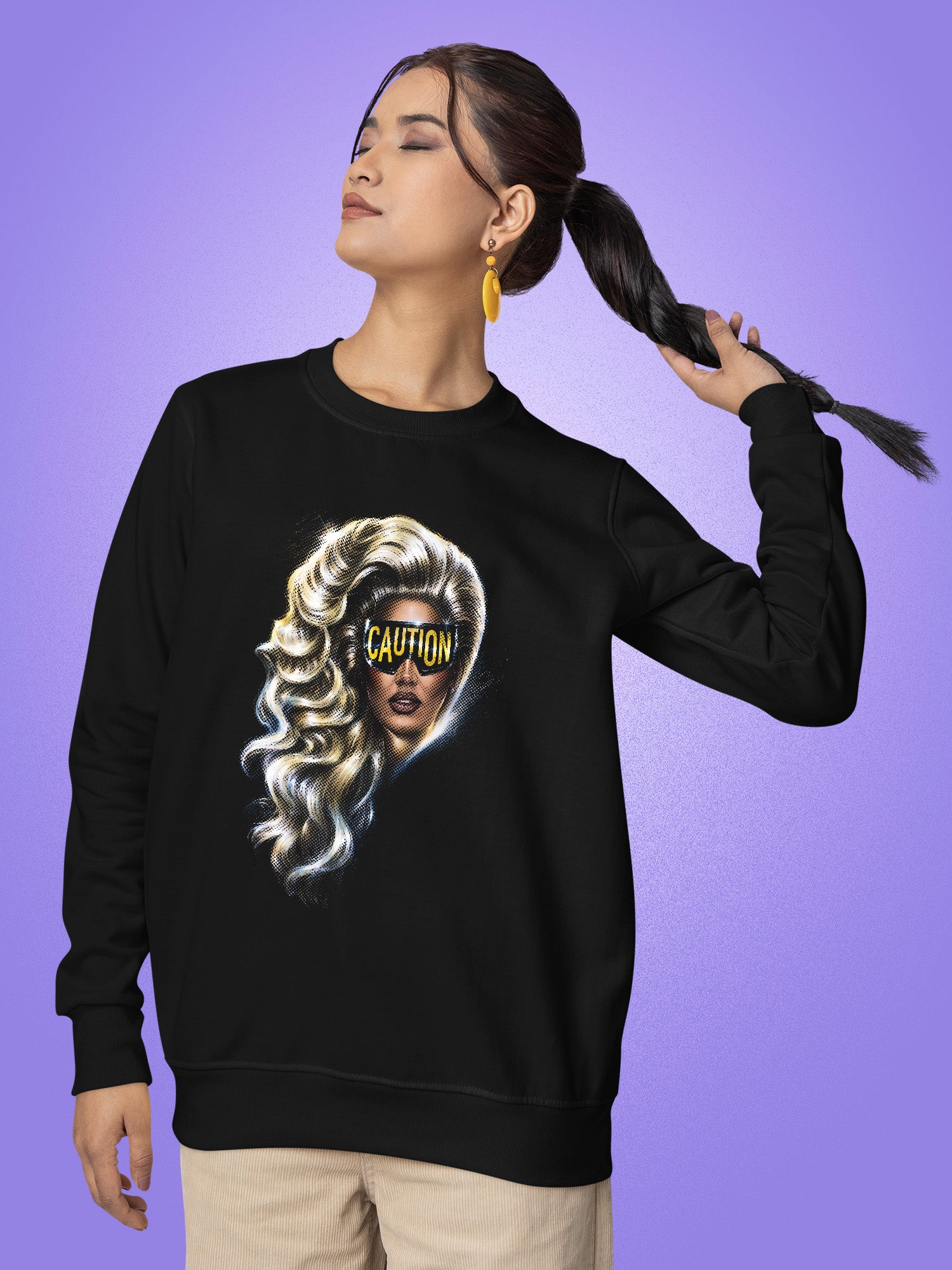 Michael Marouli - Caution Mug Sweatshirt