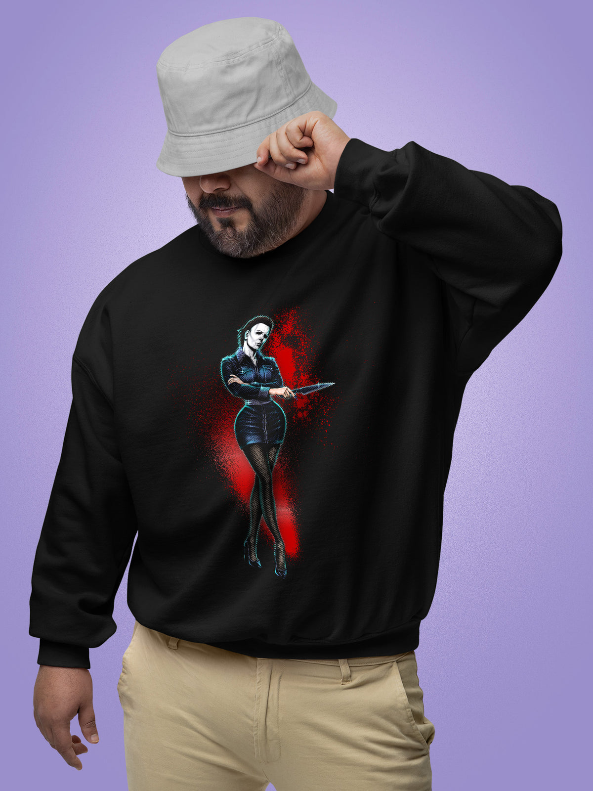Darkumbra Myers Sweatshirt, official Darkumbra art merch