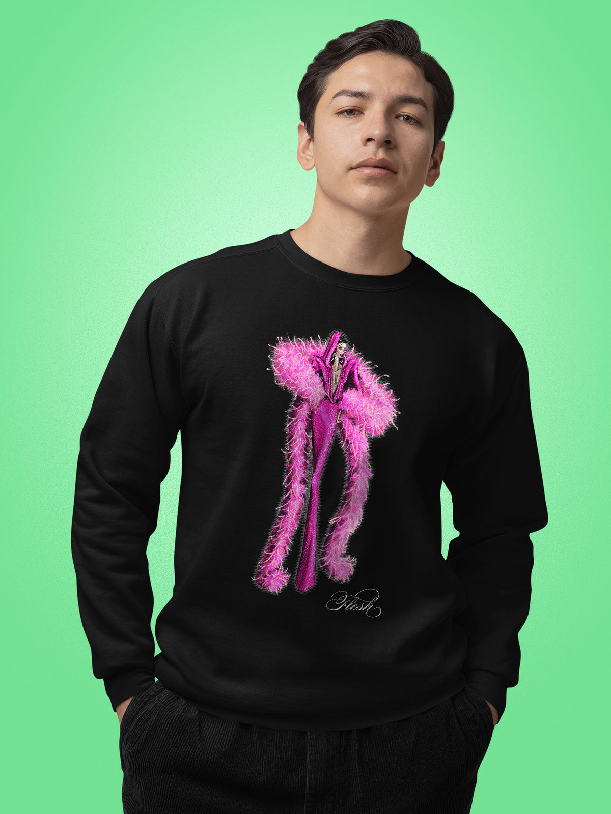 Flesh - Go Ham Fashion Sweatshirt