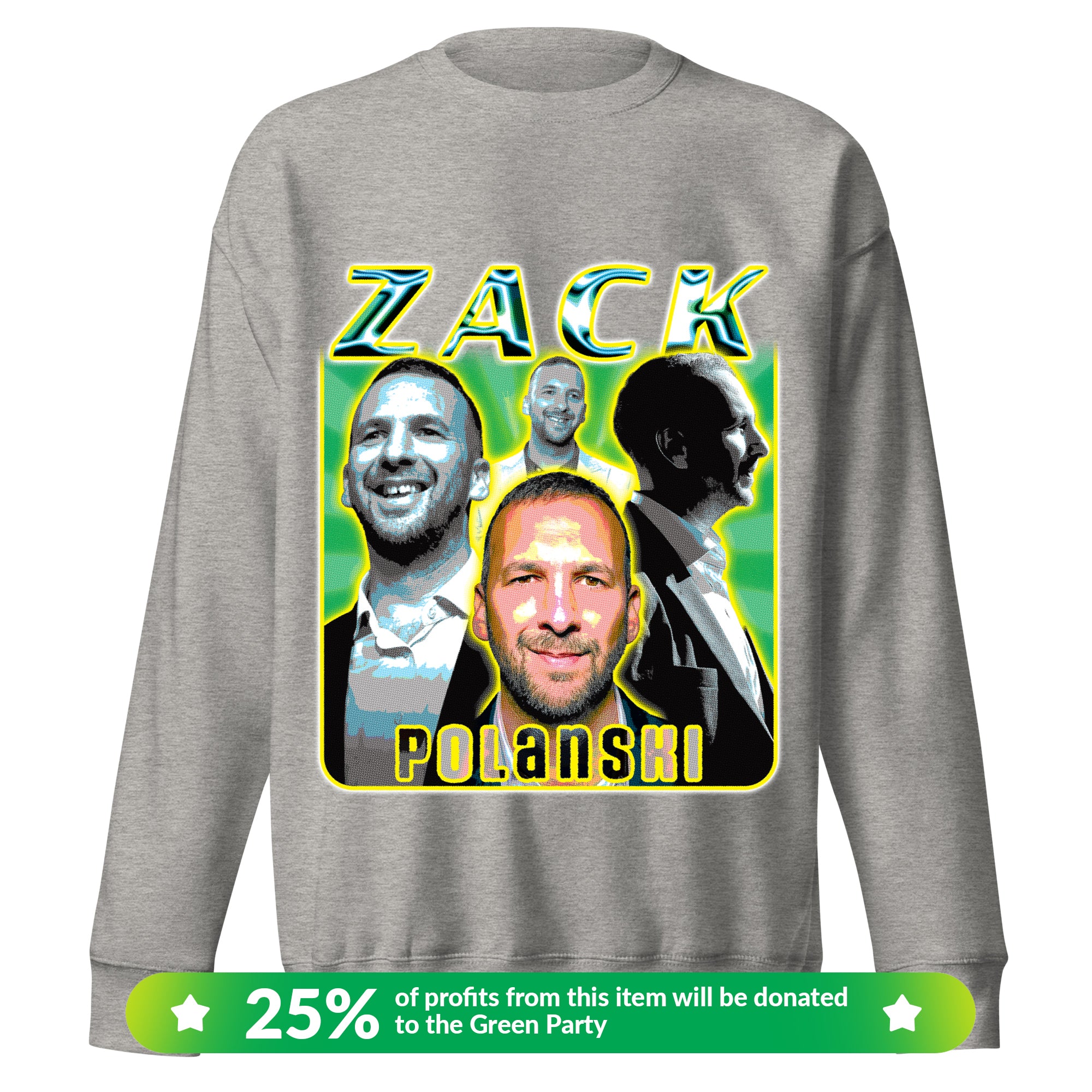 Zack Polanski Retro Sweatshirt