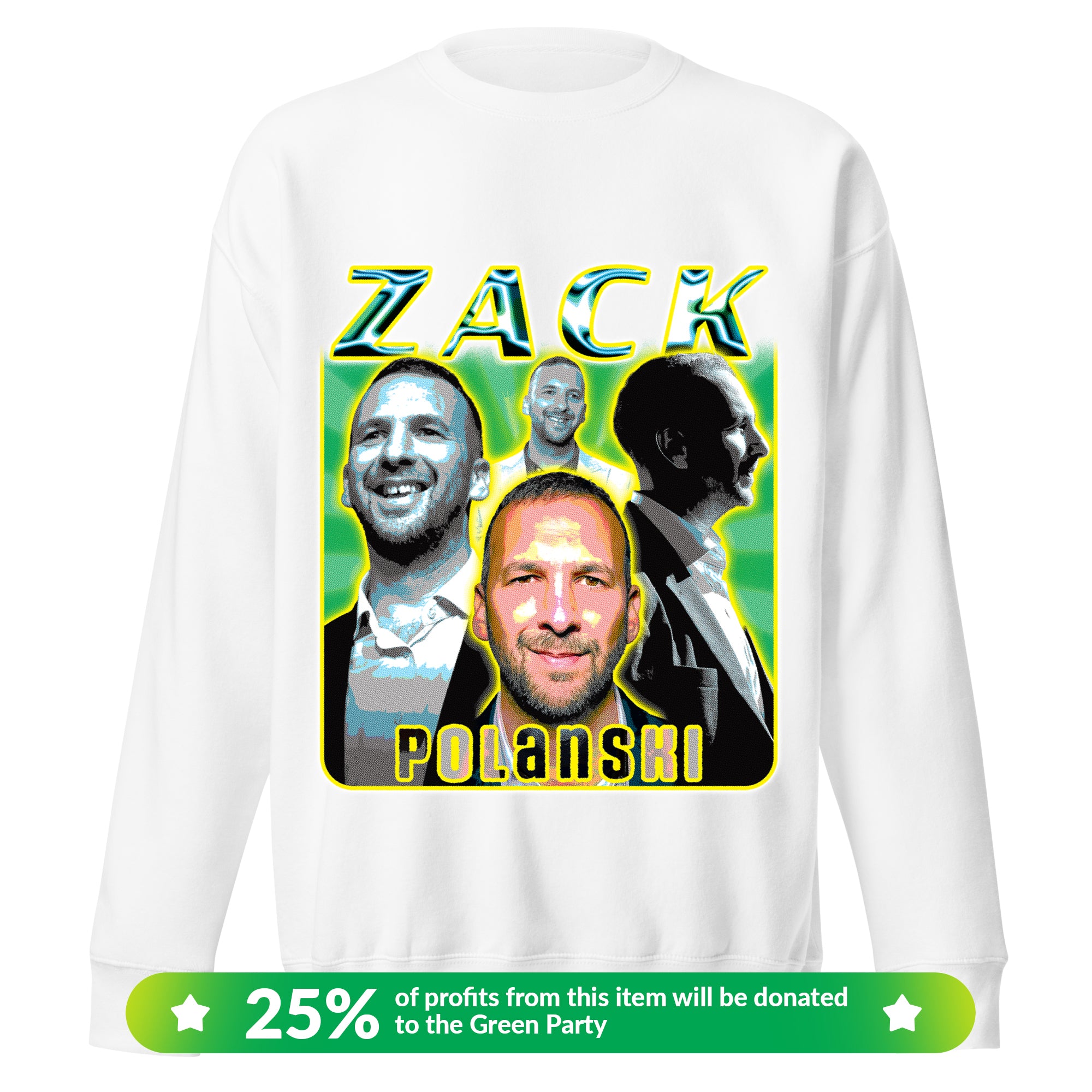 Zack Polanski Retro Sweatshirt