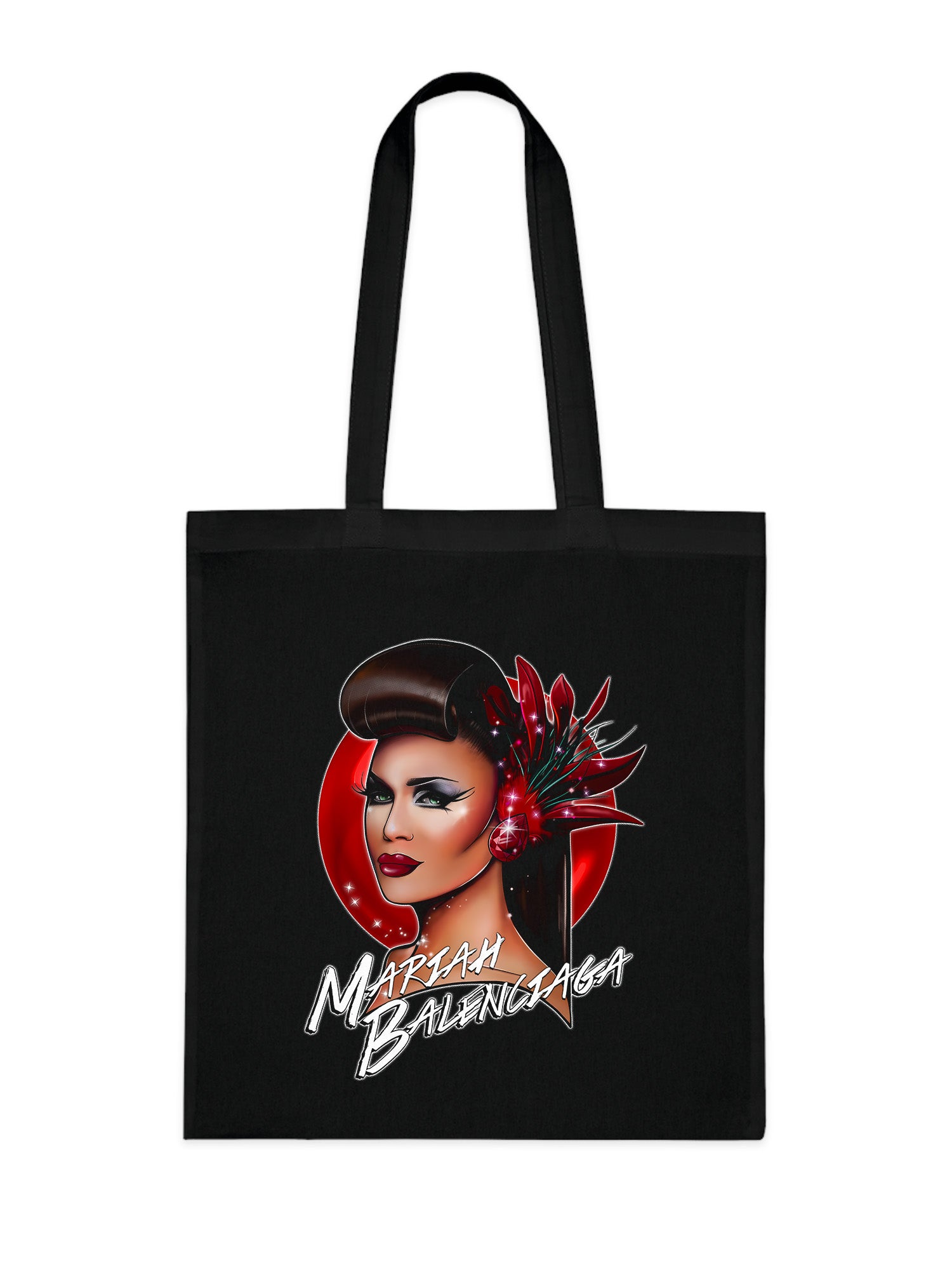 Mariah Balenciaga - Red Tote Bag