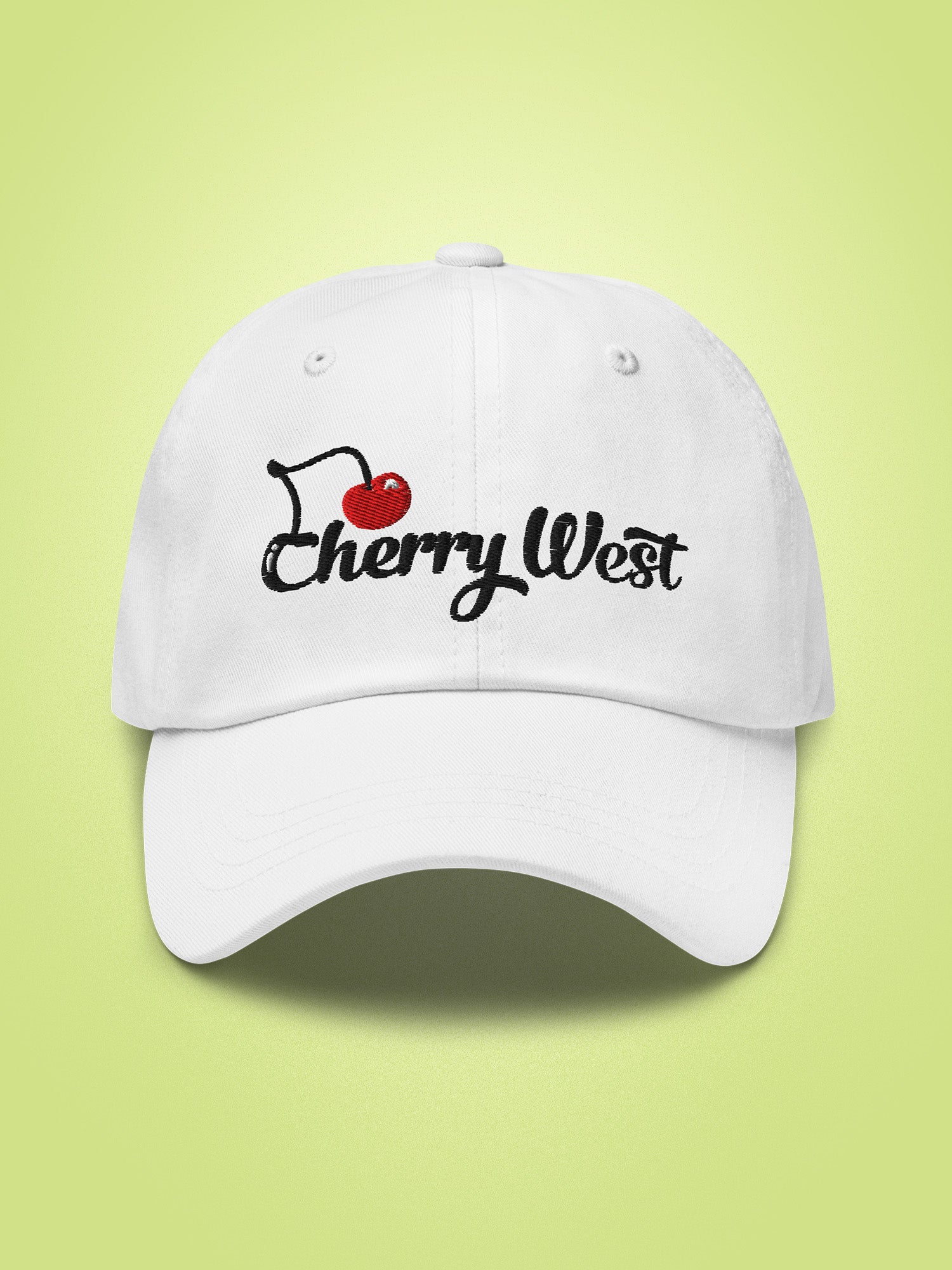 Cherry West - Logo Embroidered Cap