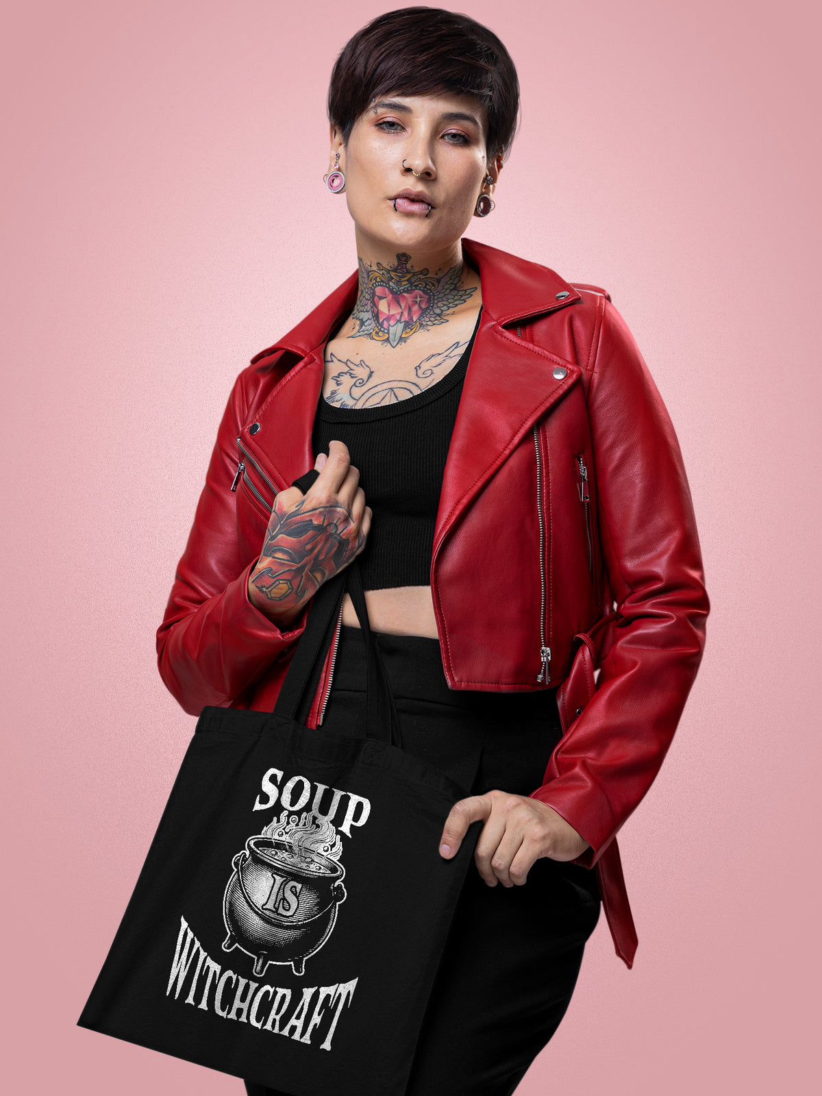 Soup Is Witchcraft Tote Bag, photo 6