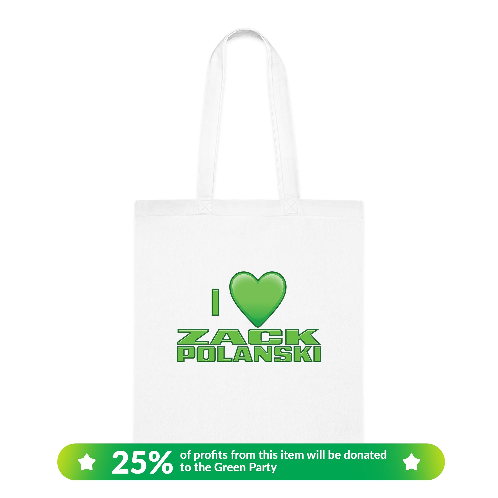 I Heart Zack Polanski Tote