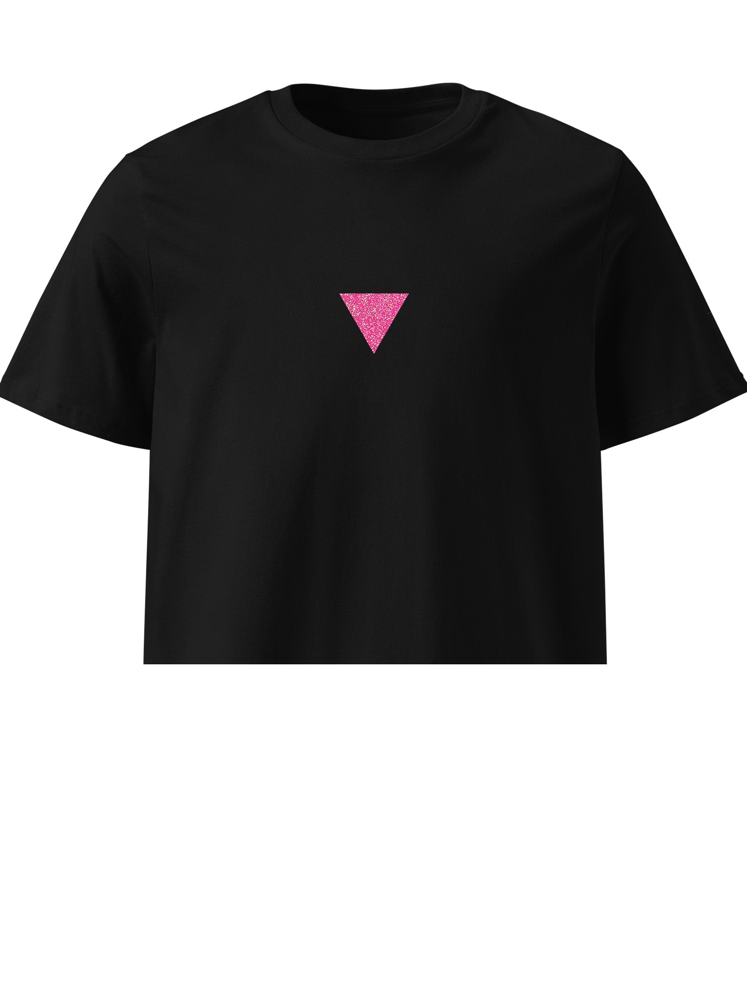 Pink Glitter Triangle T-shirt