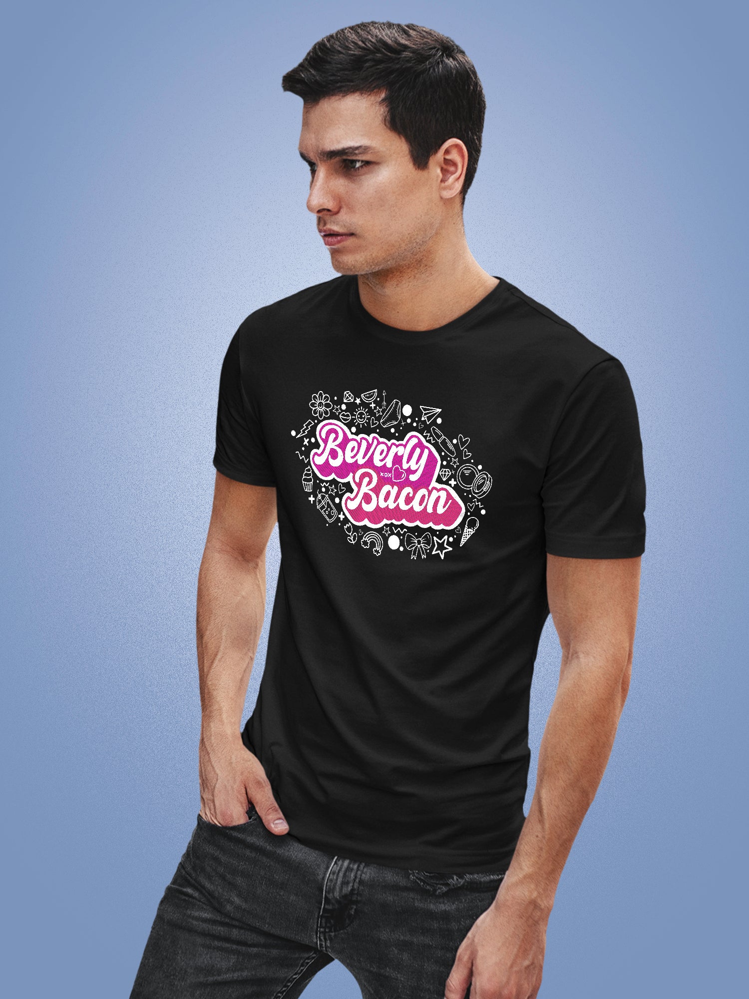 Beverly Bacon - Doodles T-shirt