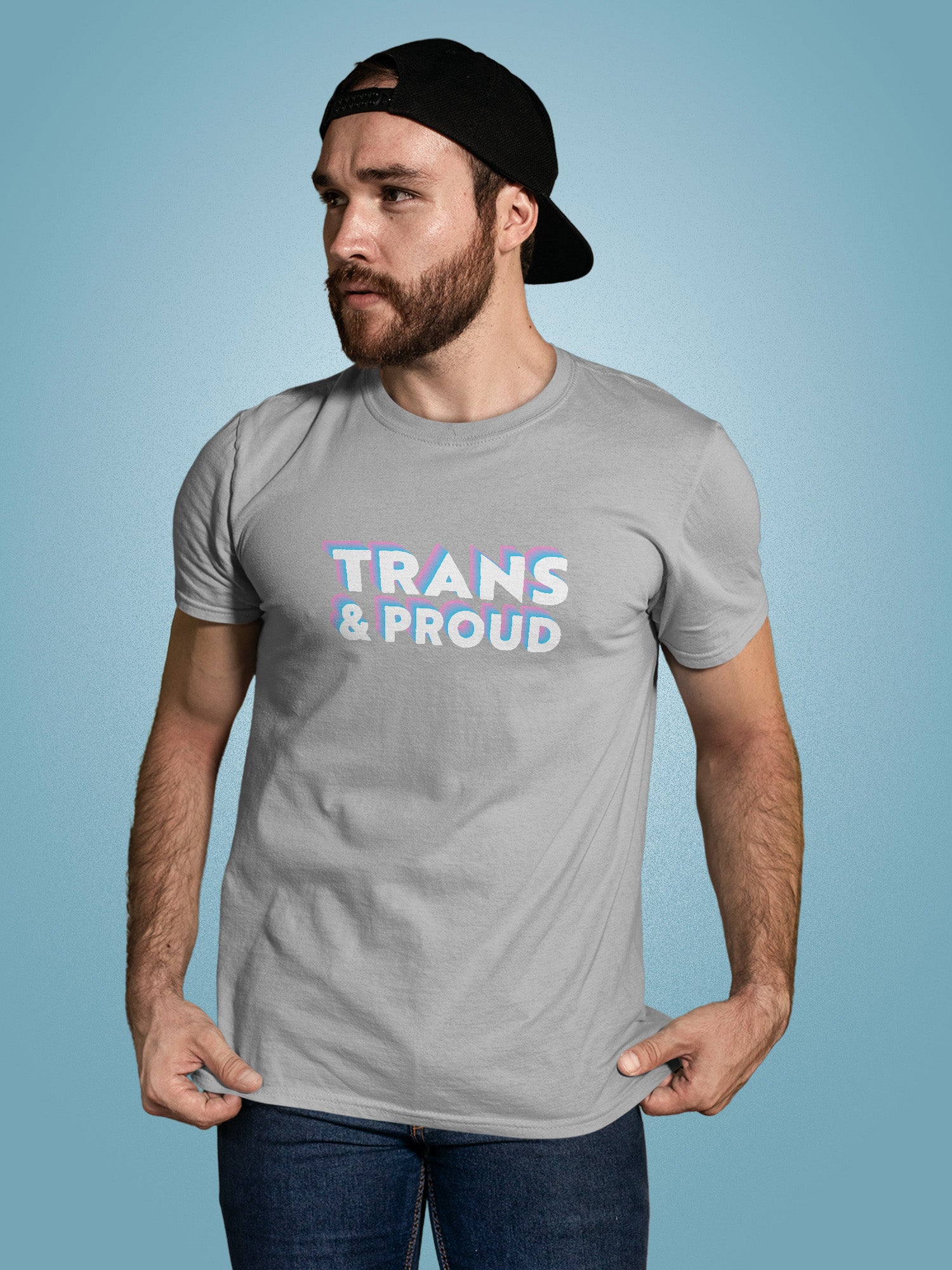 Cornwall Pride - Trans & Proud T-Shirt