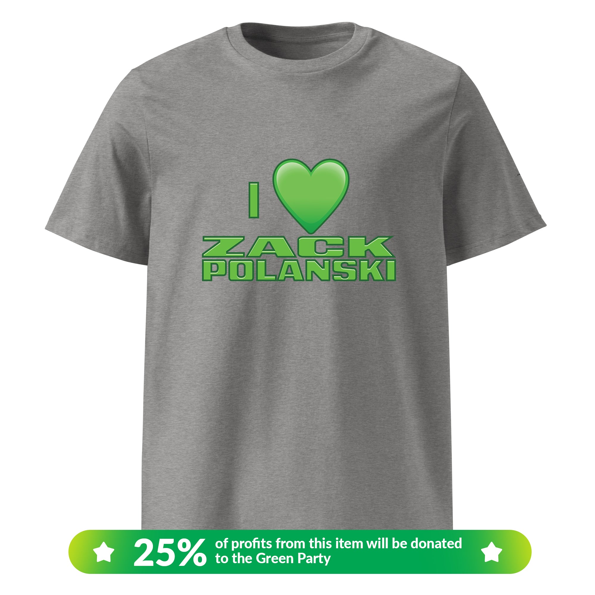 I Heart Zack Polanski T-shirt