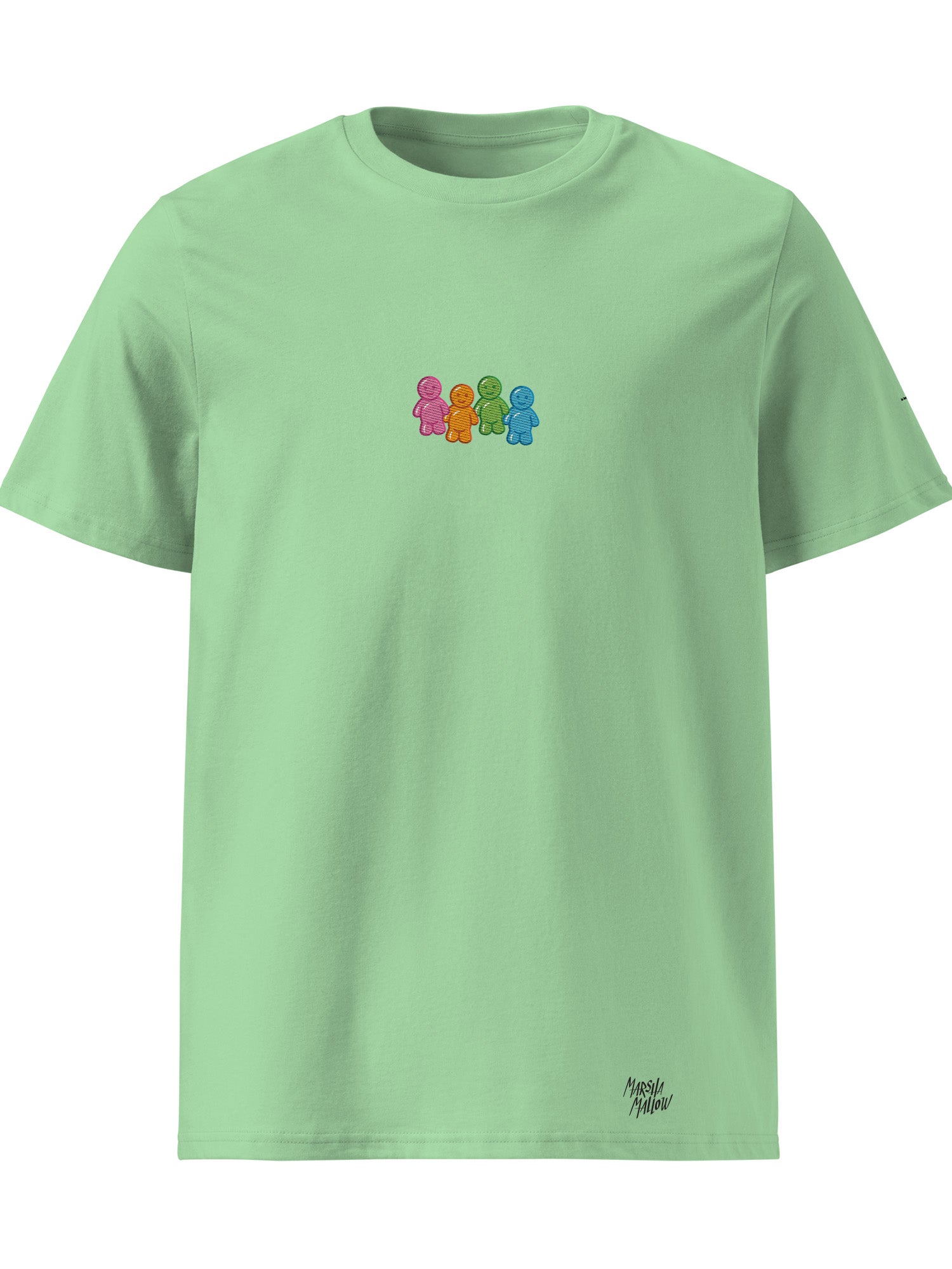 Marsha Mallow - Jelly Babies Embroidered T-Shirt
