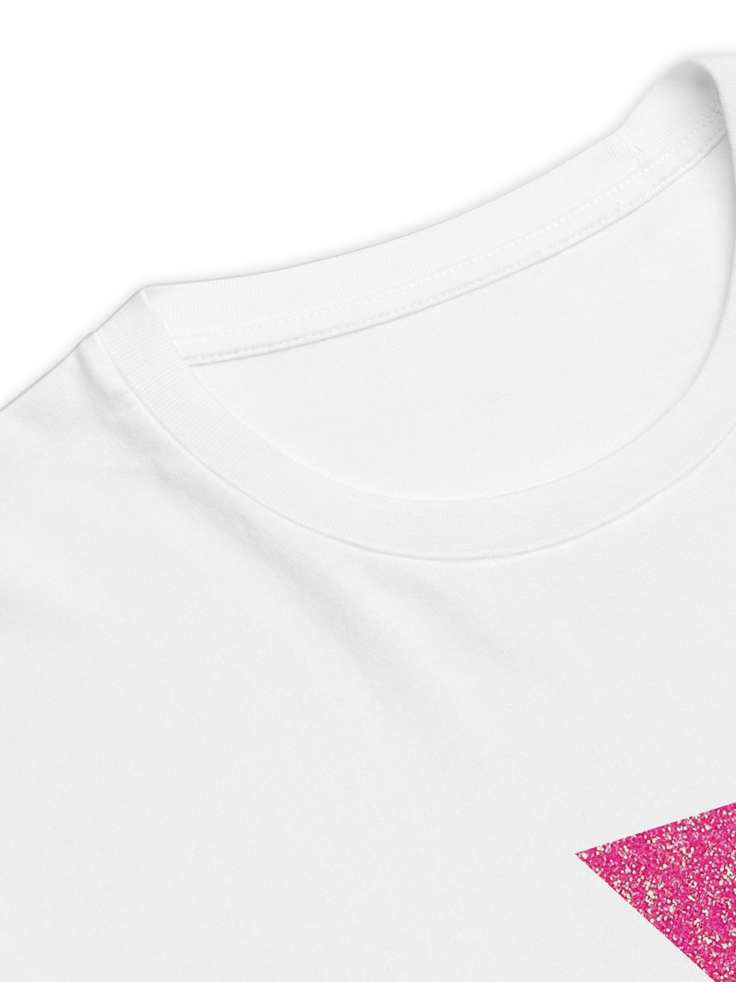 Pink Glitter Triangle T-shirt