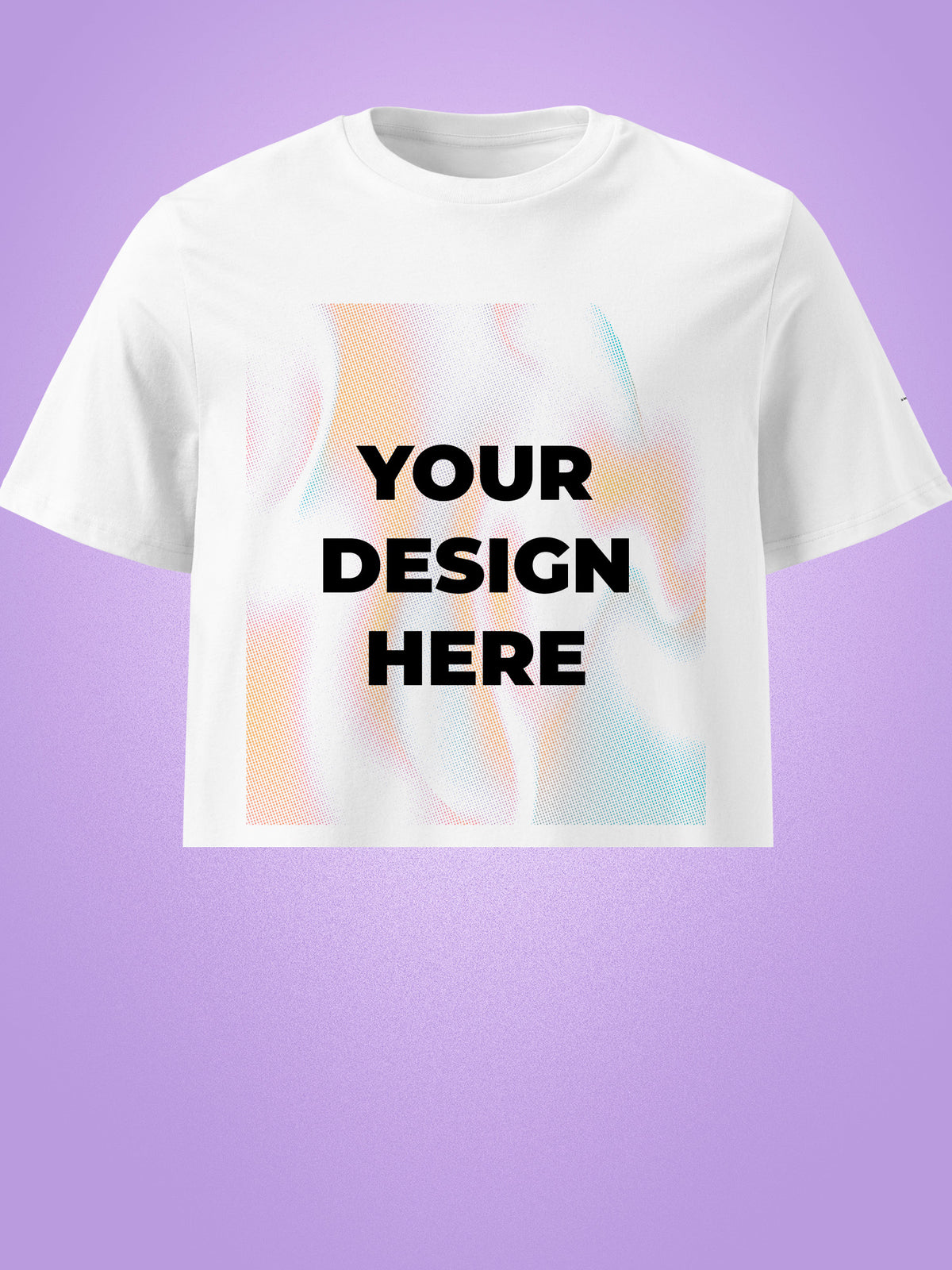 Personalised Cropped T-Shirt