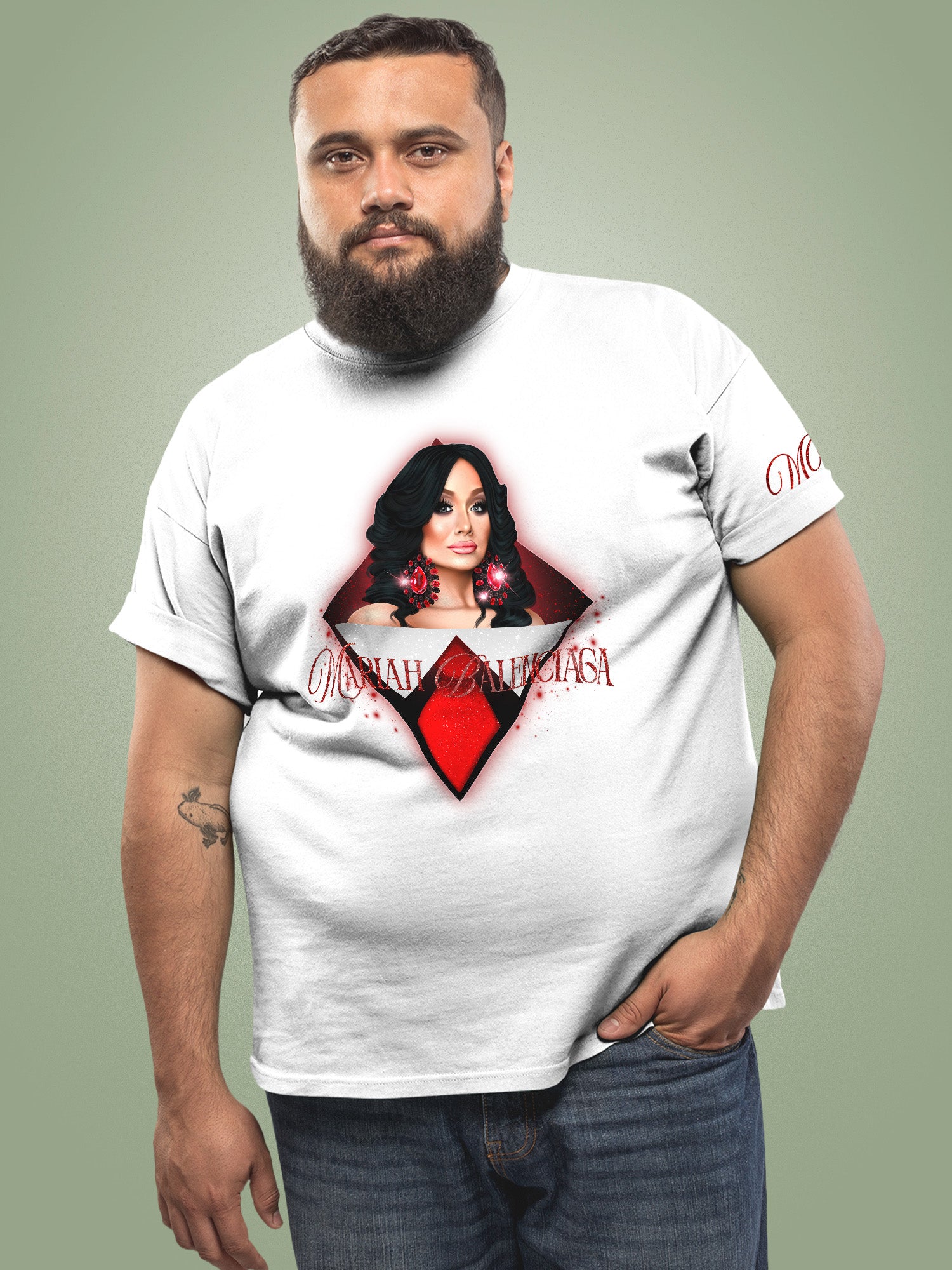 Mariah Balenciaga - Meet The VS Portrait T-Shirt