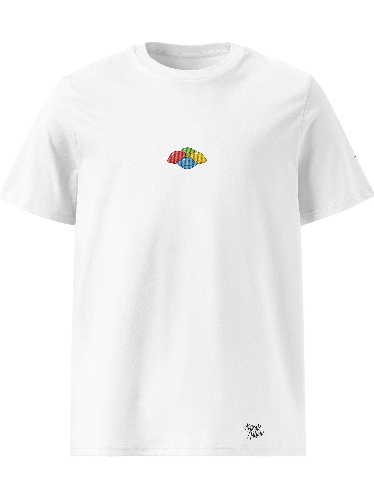 Marsha Mallow - Flying Saucers Embroidered T-Shirt