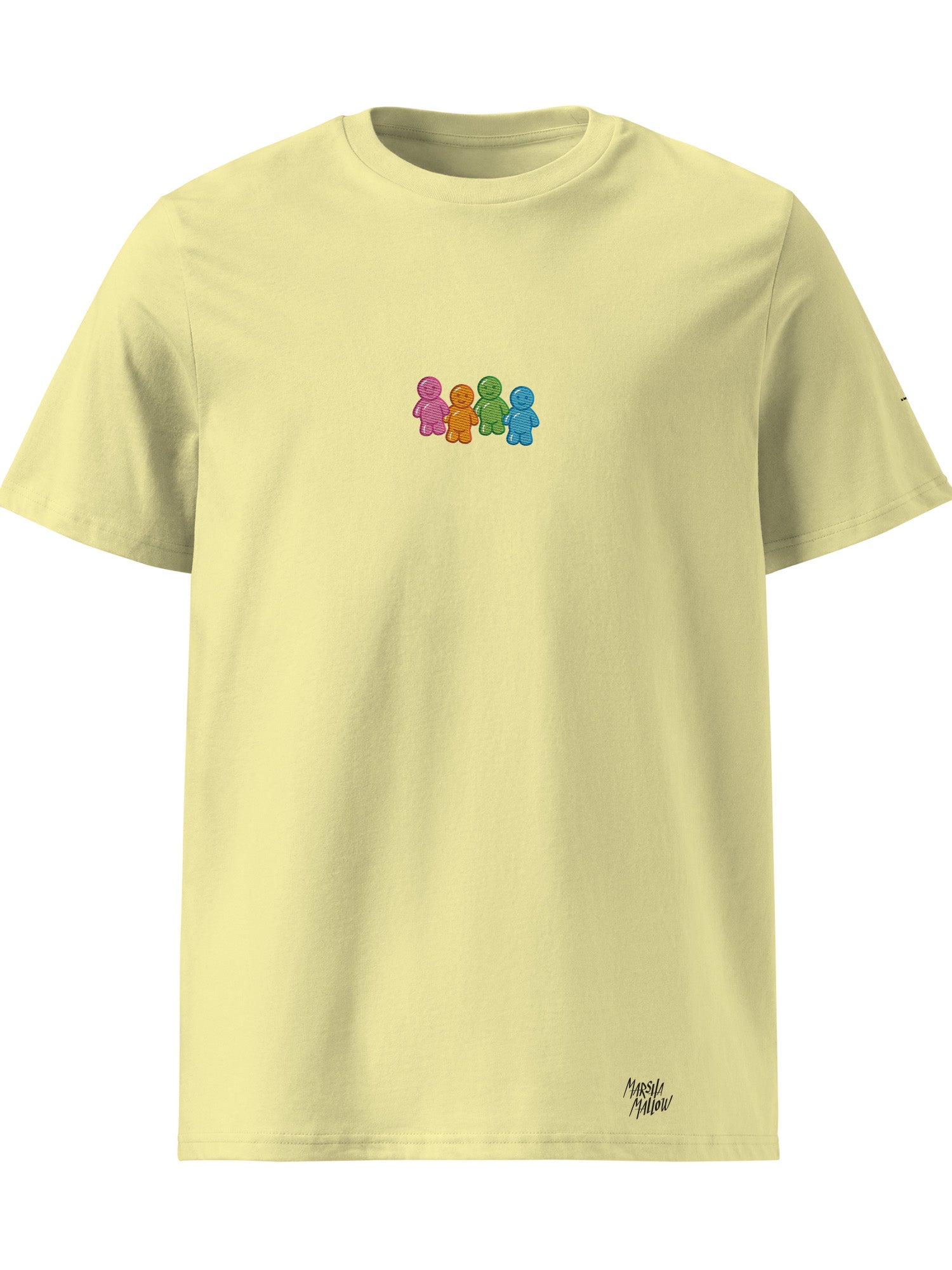 Marsha Mallow - Jelly Babies Embroidered T-Shirt