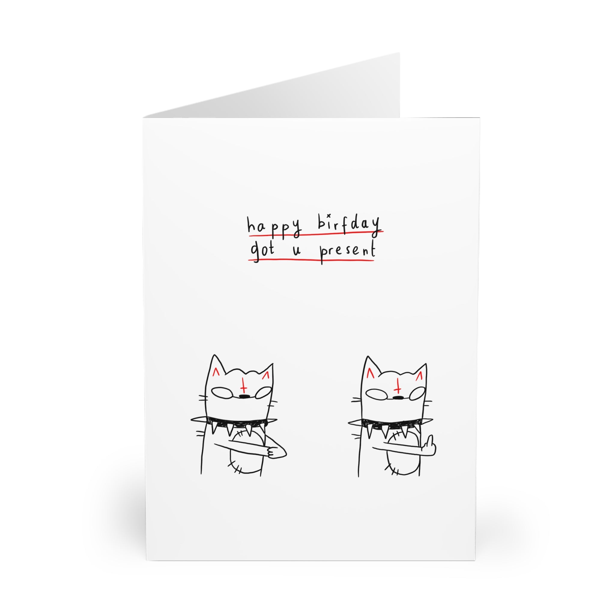 ursogay - Cat Finger Card