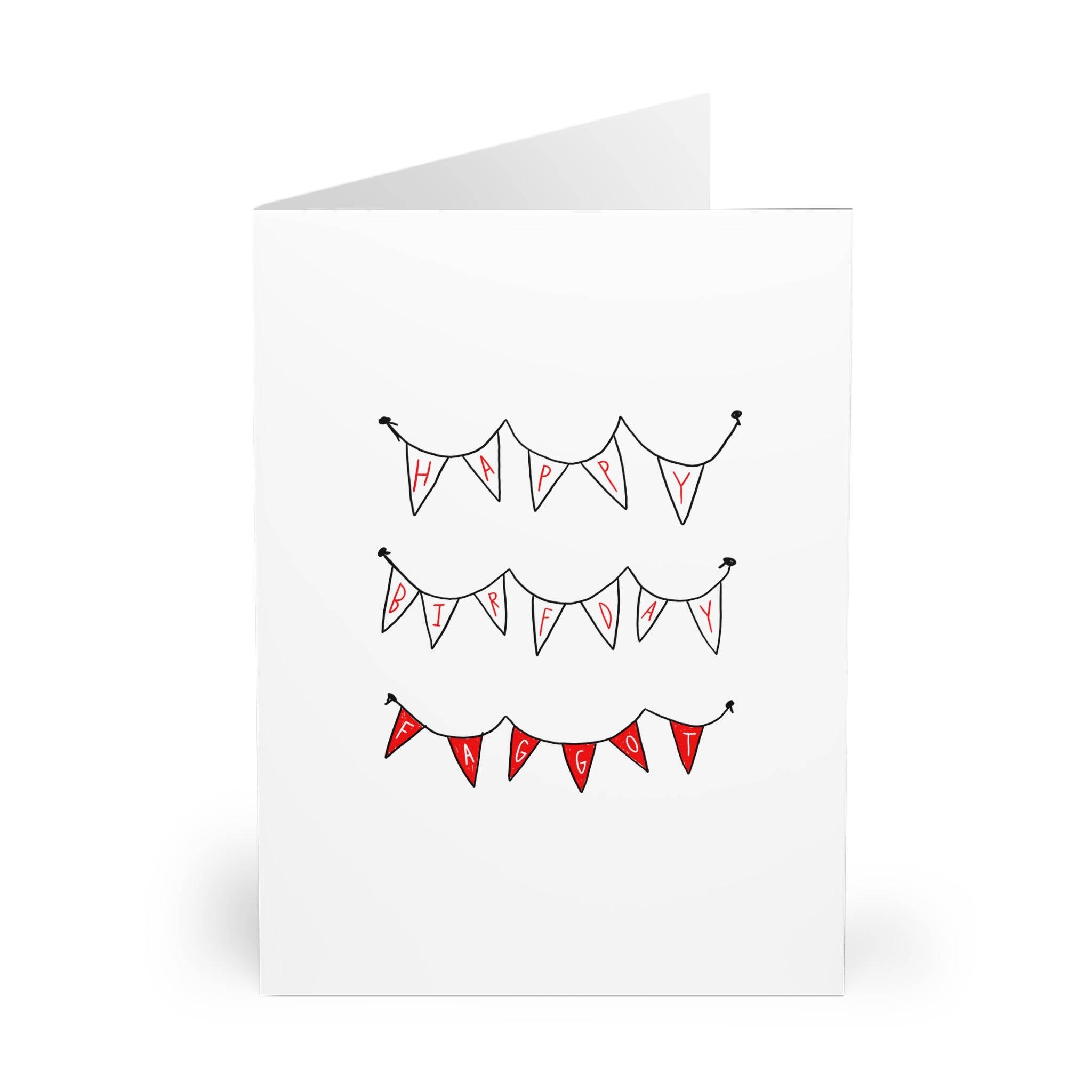 ursogay - Happy Birthday Faggot Card