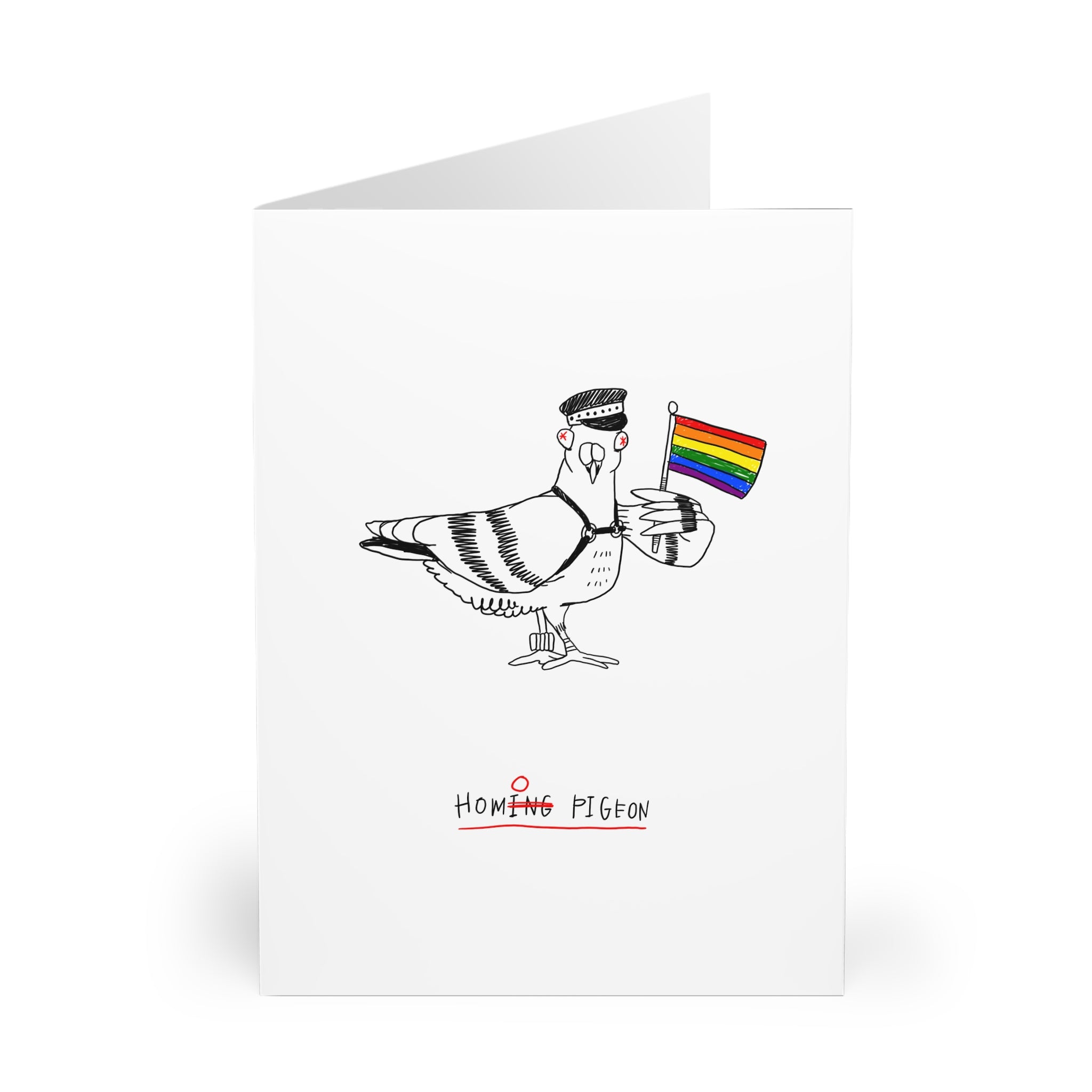 ursogay - Homo Pigeon Card