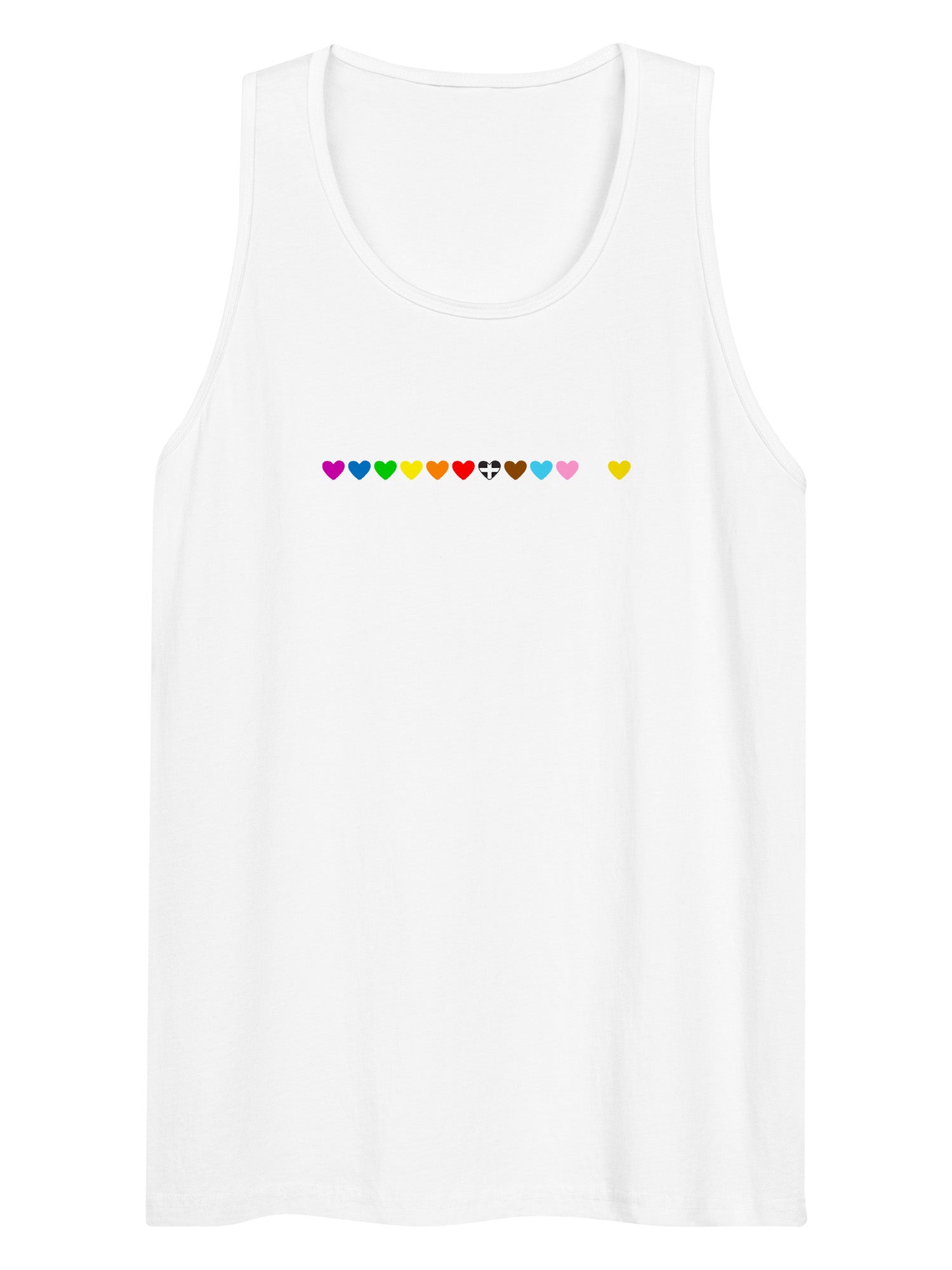 Cornwall Pride - Hearts Tank Top