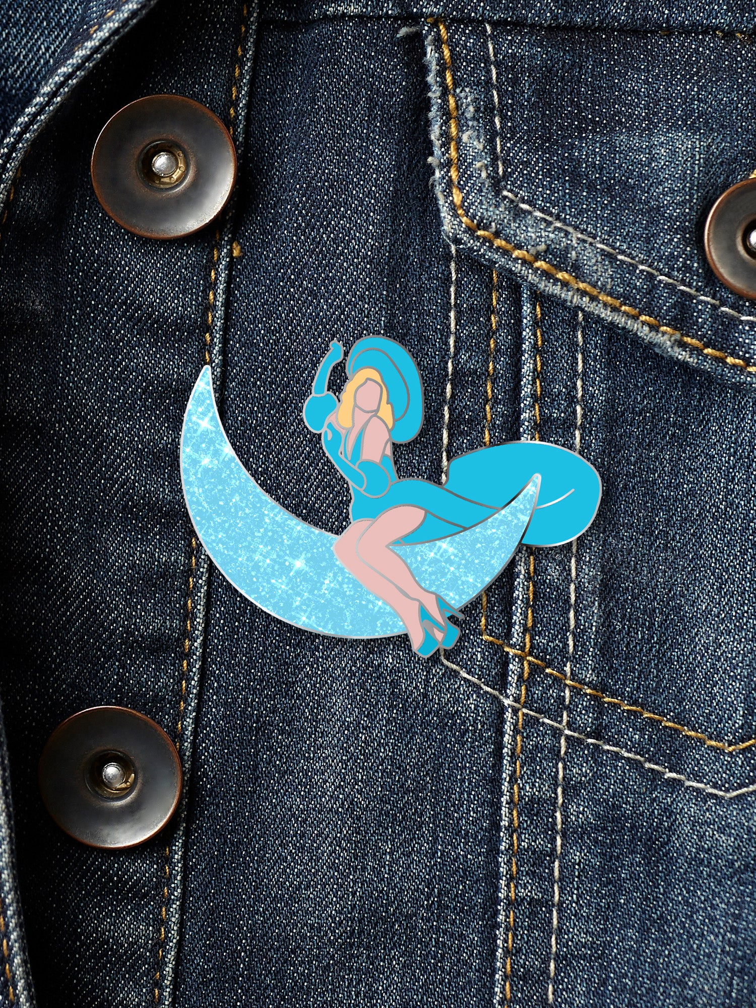 Vicki Vivacious - Meet The Queens Enamel Pin