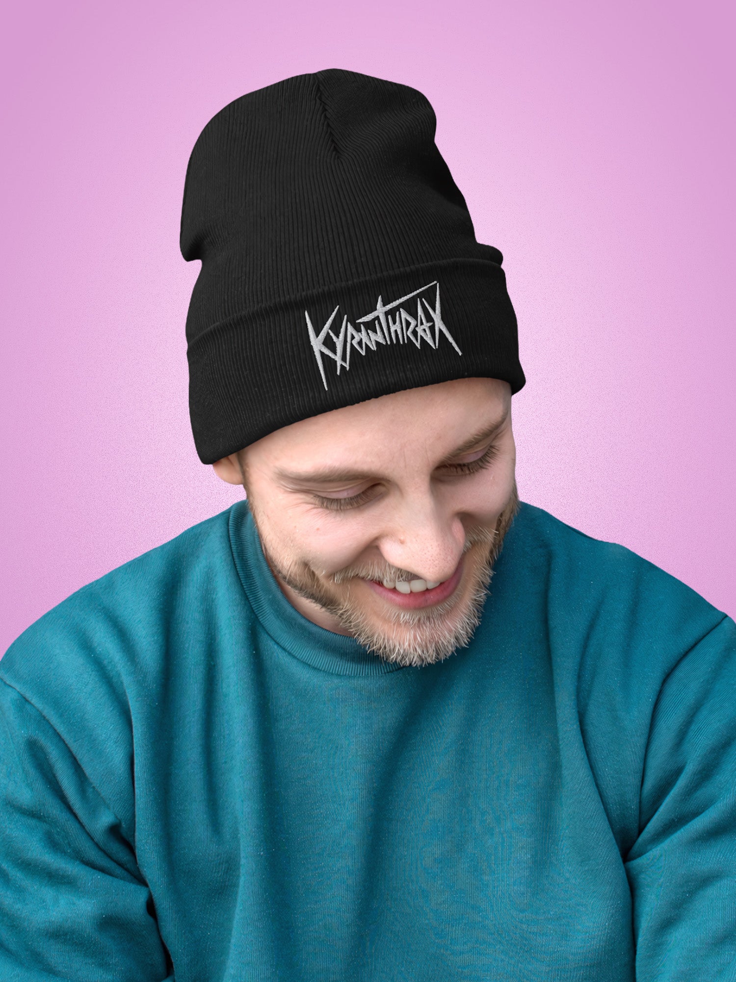 Kyran Thrax - Embroidered Logo Beanie
