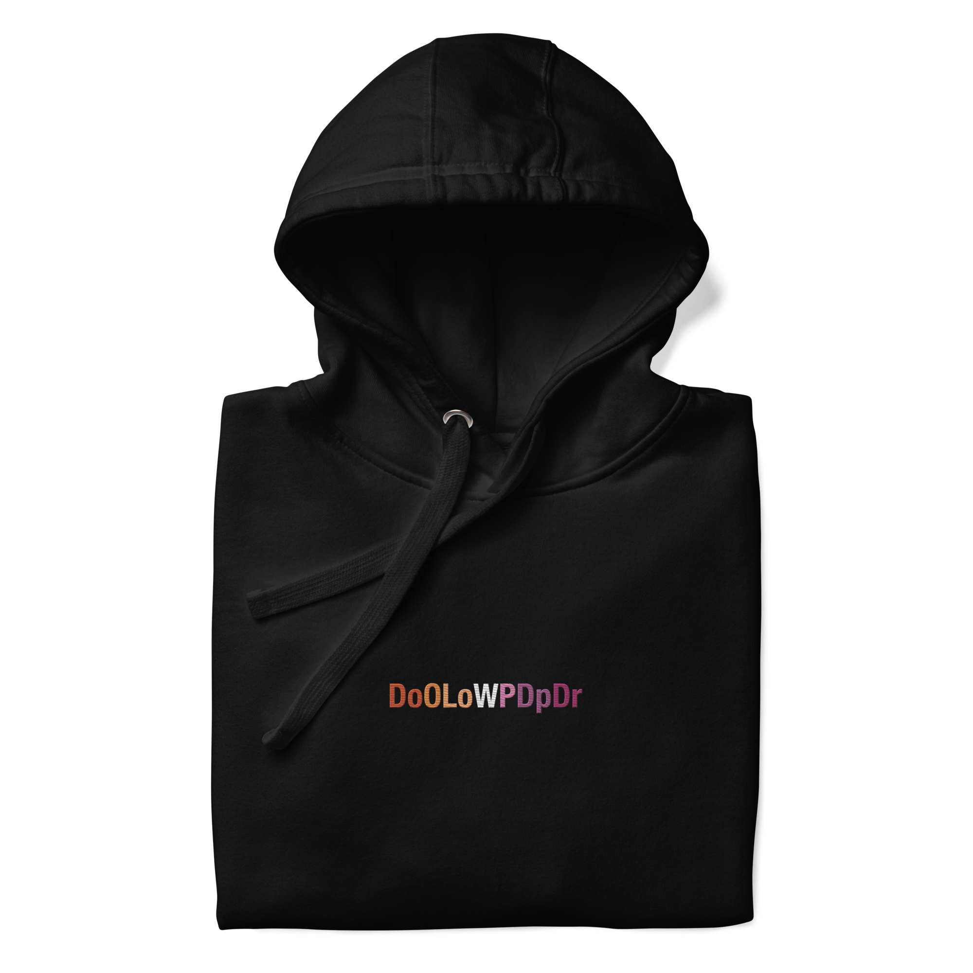 AlphaChroma - Lesbian Embroidered Hoodie