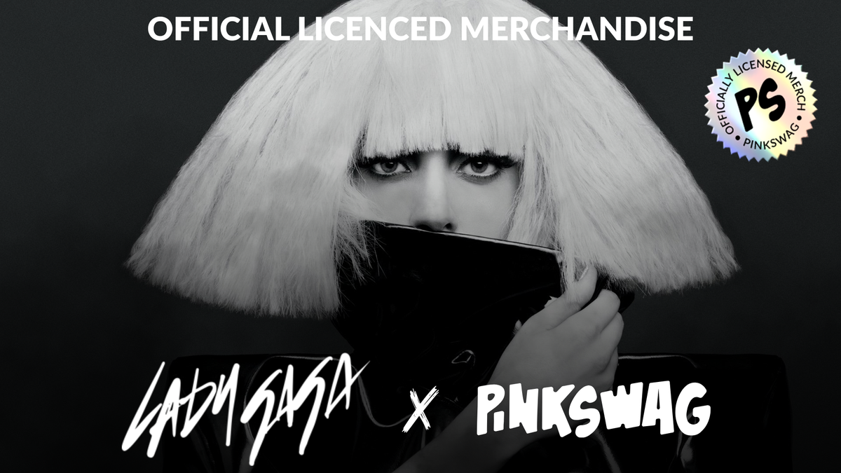 Shop Official Licensed Lady Gaga Merchandise Online at Pinkswag