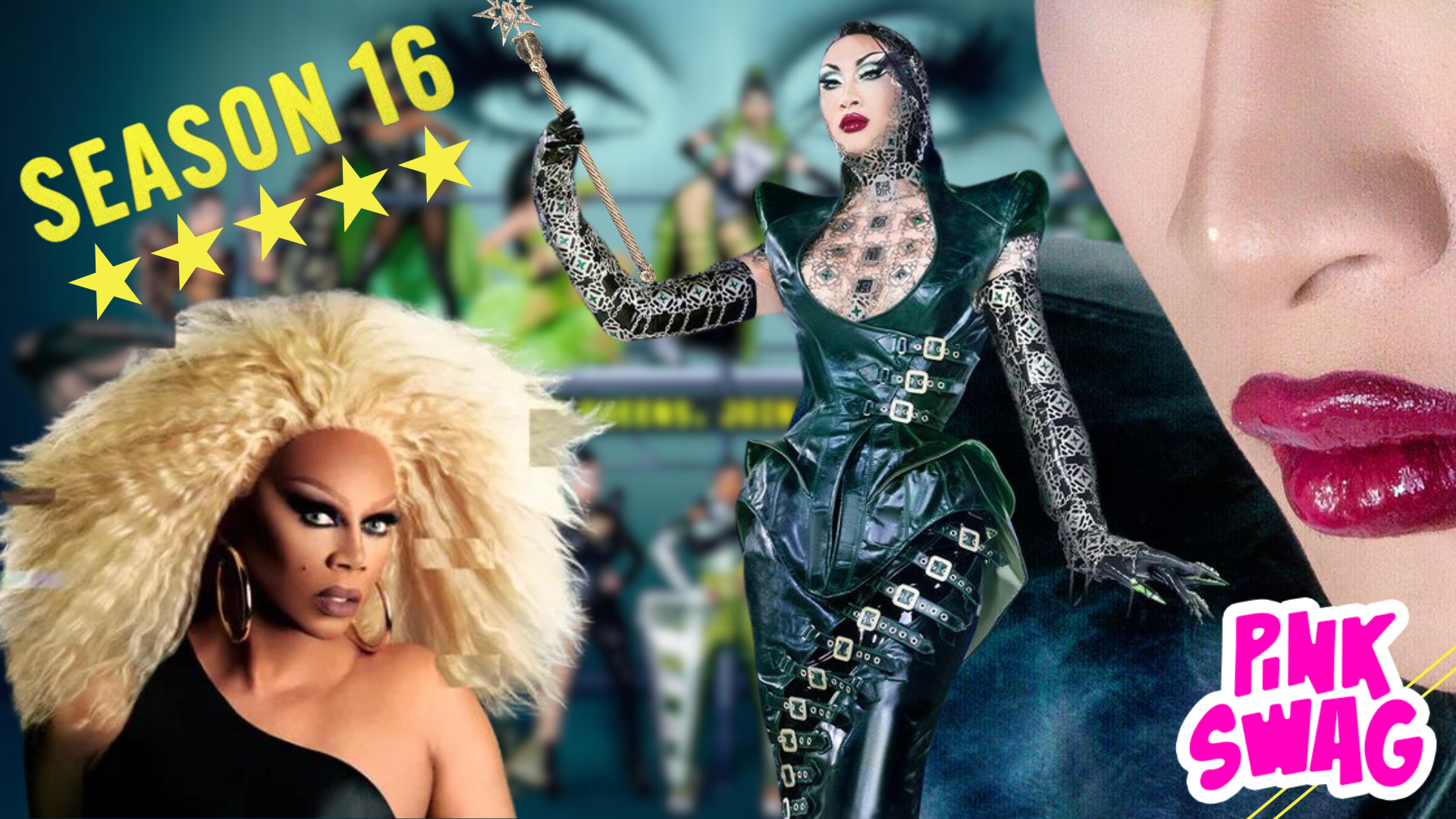 Review: RuPaul's Drag Race Season 16                                                                  A Review by Pinkswag ⭐️⭐️⭐️⭐️⭐️