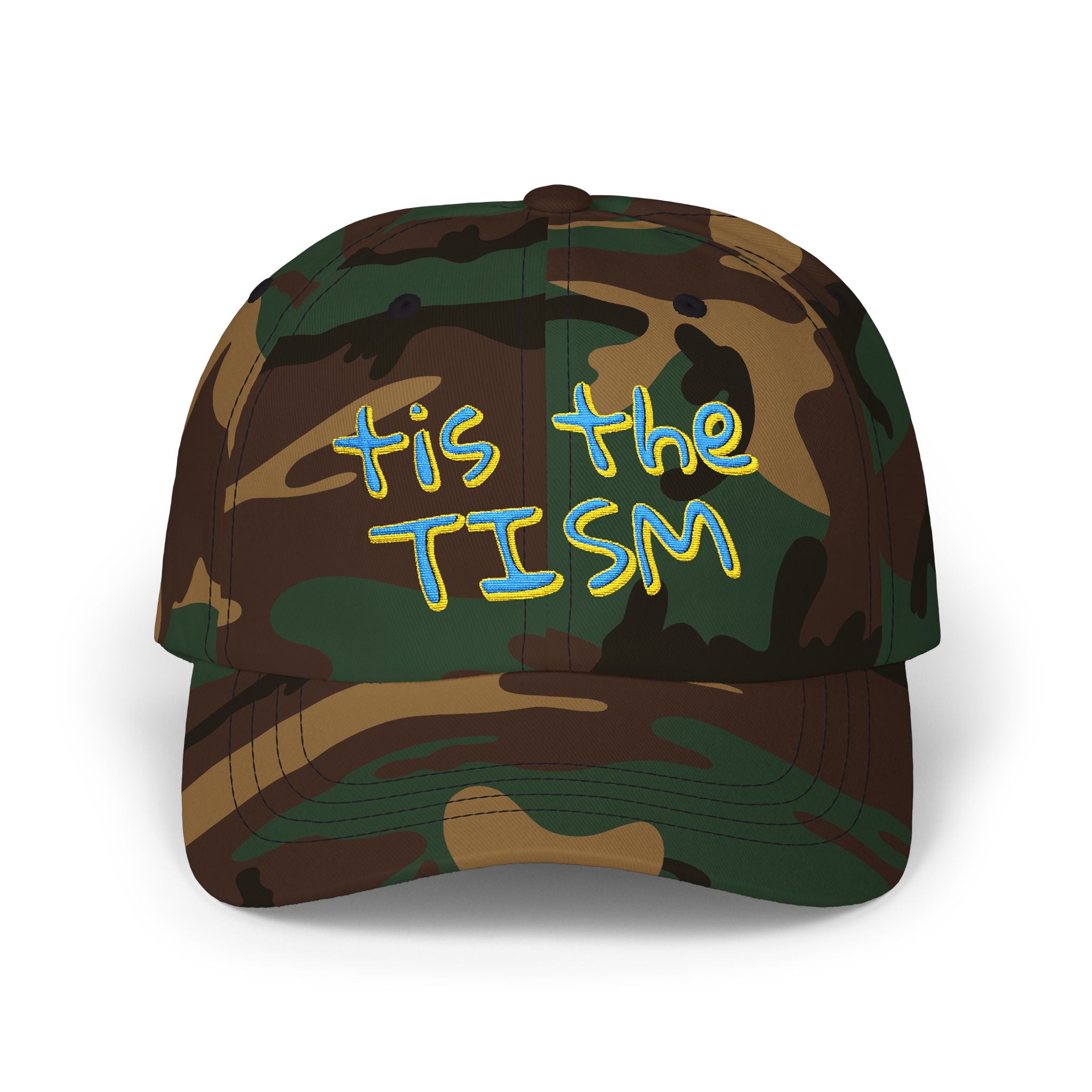 Tis The Tism Embroidered Dad hat