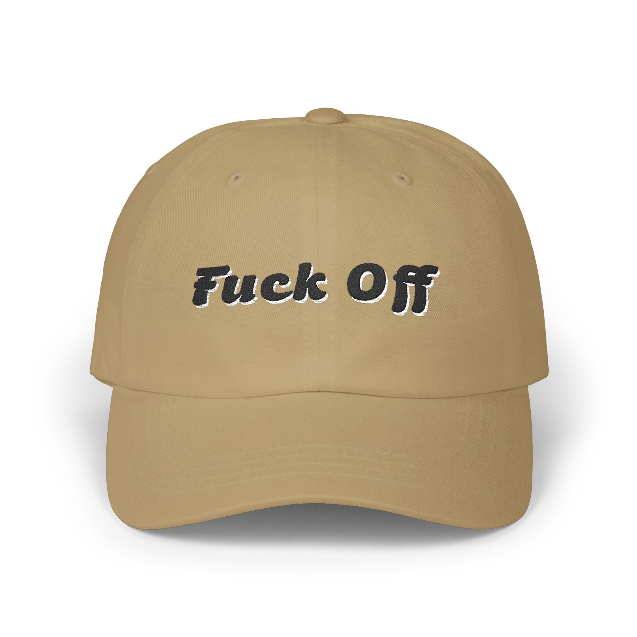 Fuck Off Embroidered Dad Hat