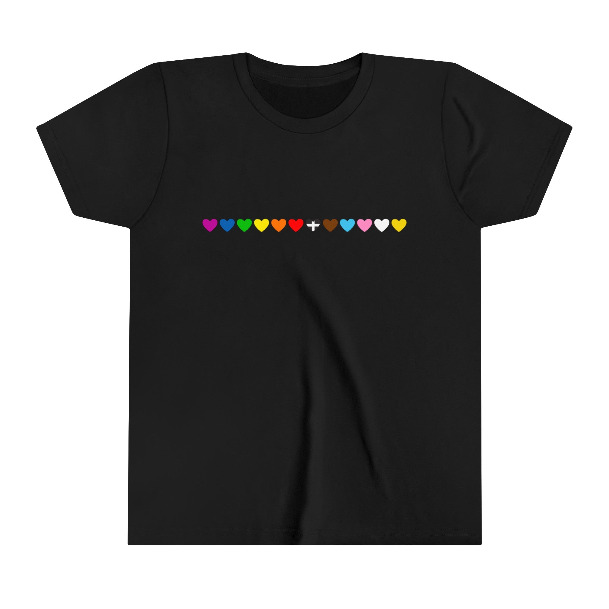Cornwall Pride - Hearts Youth Short Sleeve Tee