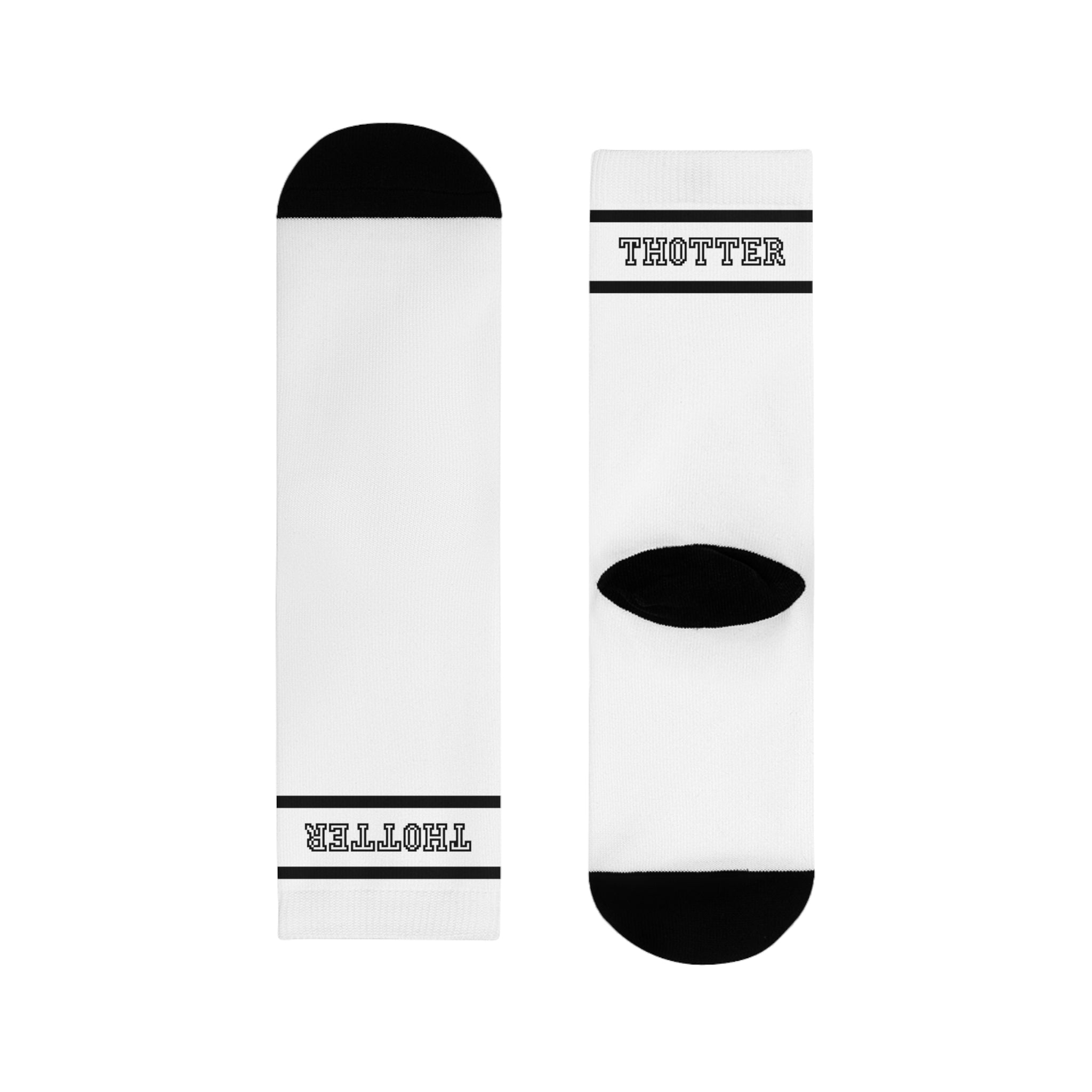 Gurl Global - Thotter Crew Socks