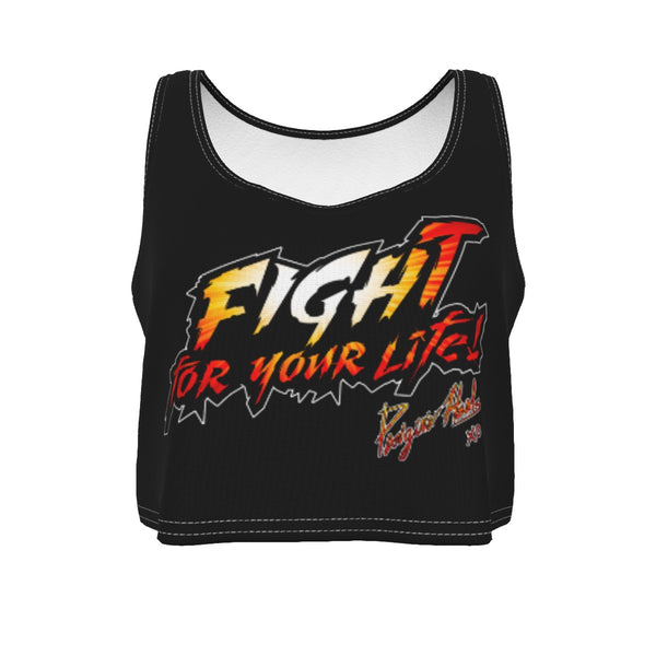 Pangina Heals - Fight for your life Crop Top