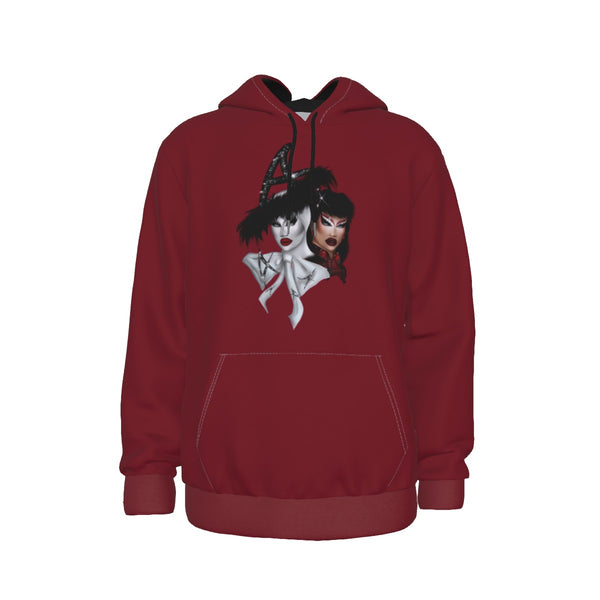 Actavia - Mirror Burgundy Hoodie