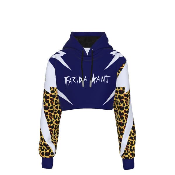 Farida Kant - Anni 80 Crop Top Hoodie