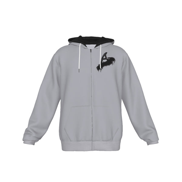 Actavia - Grey A's Zip Up Hoodie