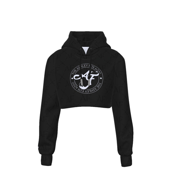 Ashley Fox - Stamp Cropped Hoodie