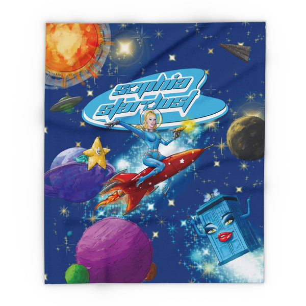 Sophia Stardust - Galaxy Fleece Blanket