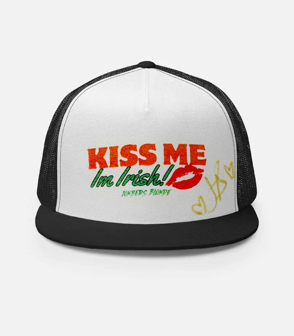 Jonbers Blonde - Kiss Me Signed Trucker Hat