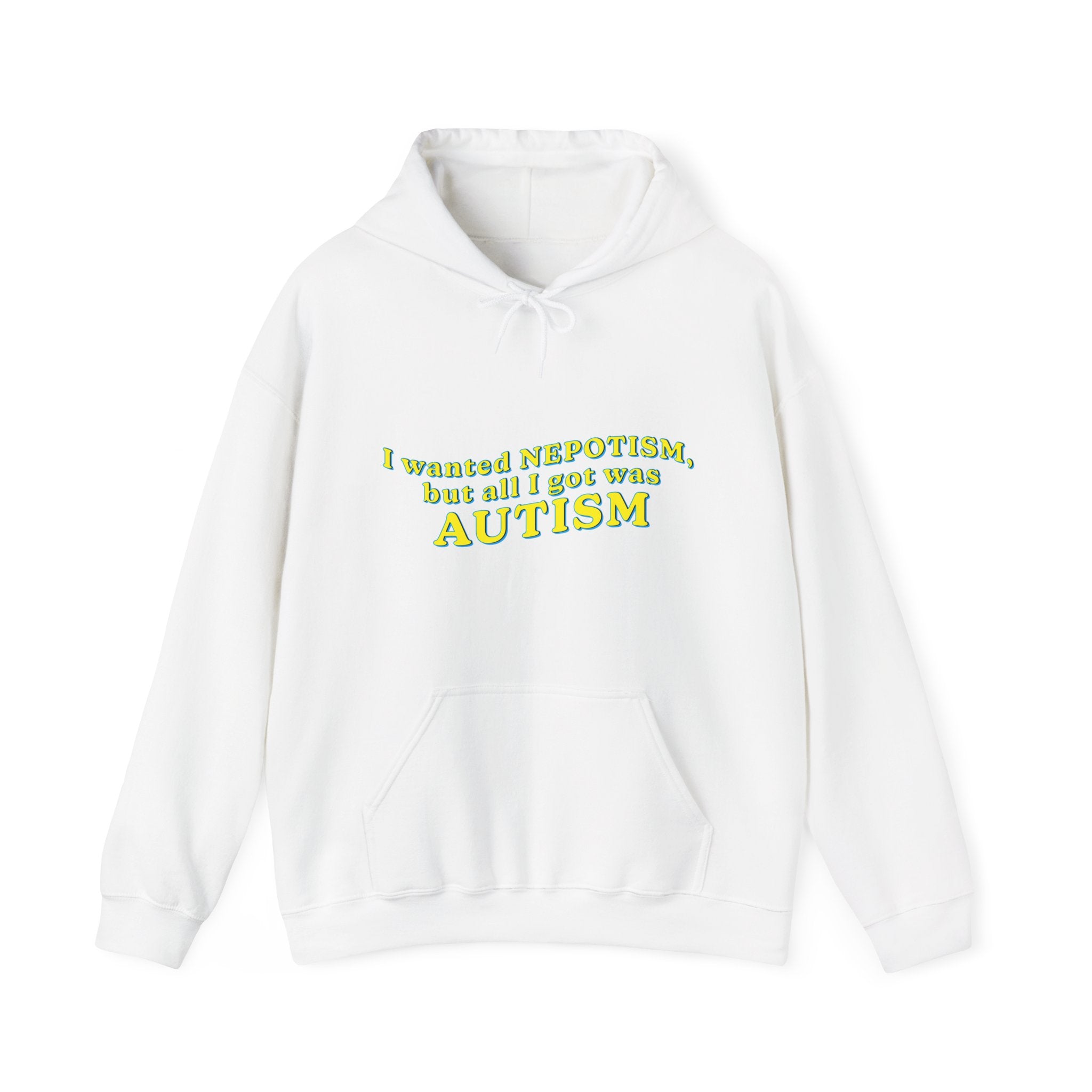 I Wanted Nepotism, But All I Got Was Autism Hoodie
