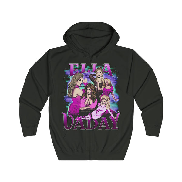 Ella Vaday - 90s band Full Zip Hoodie