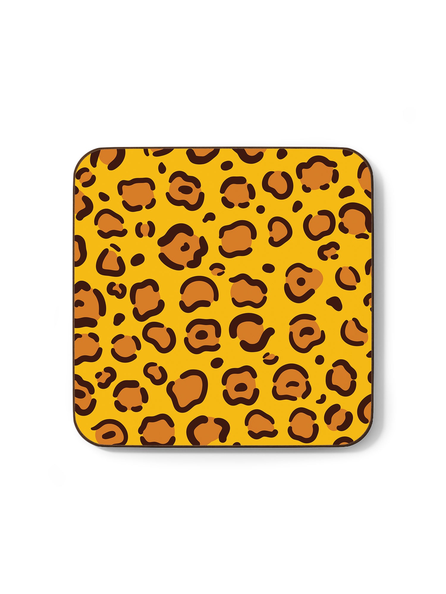 Animal Print Cheetah Coaster