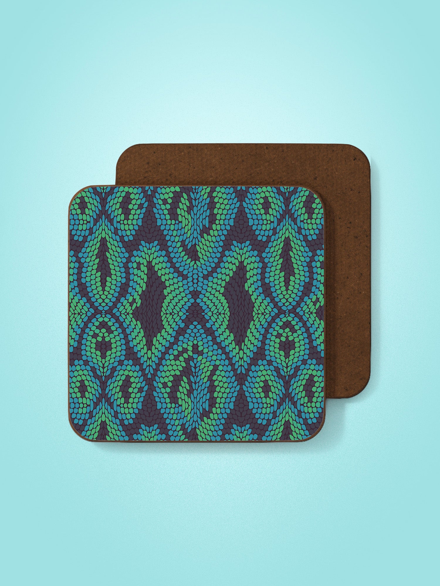Animal Print Snake Skin Coaster