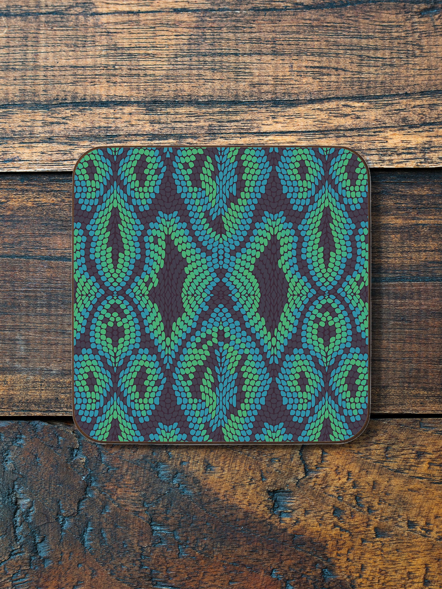 Animal Print Snake Skin Coaster