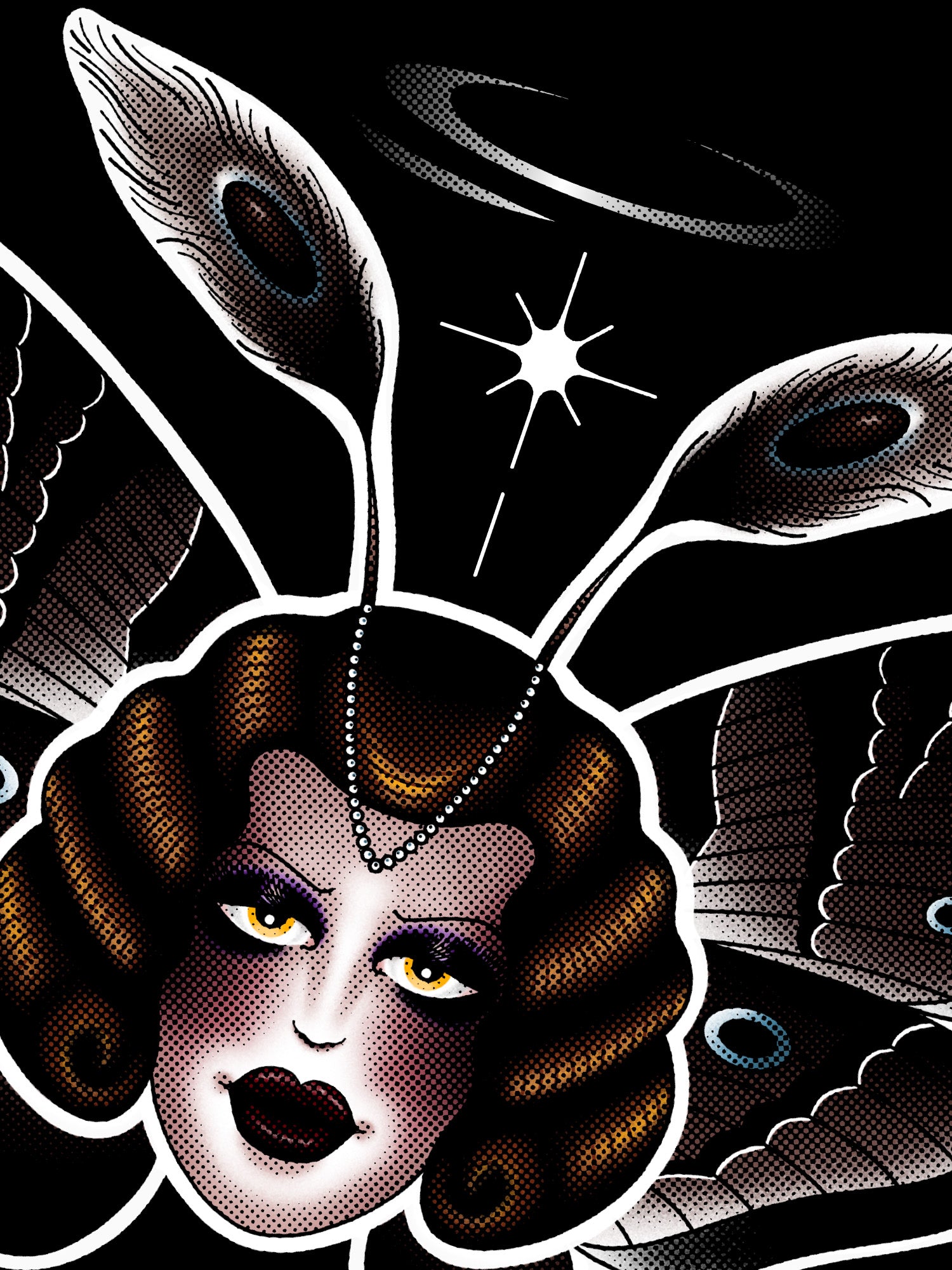 Hannah Conda - Moth Tote Bag